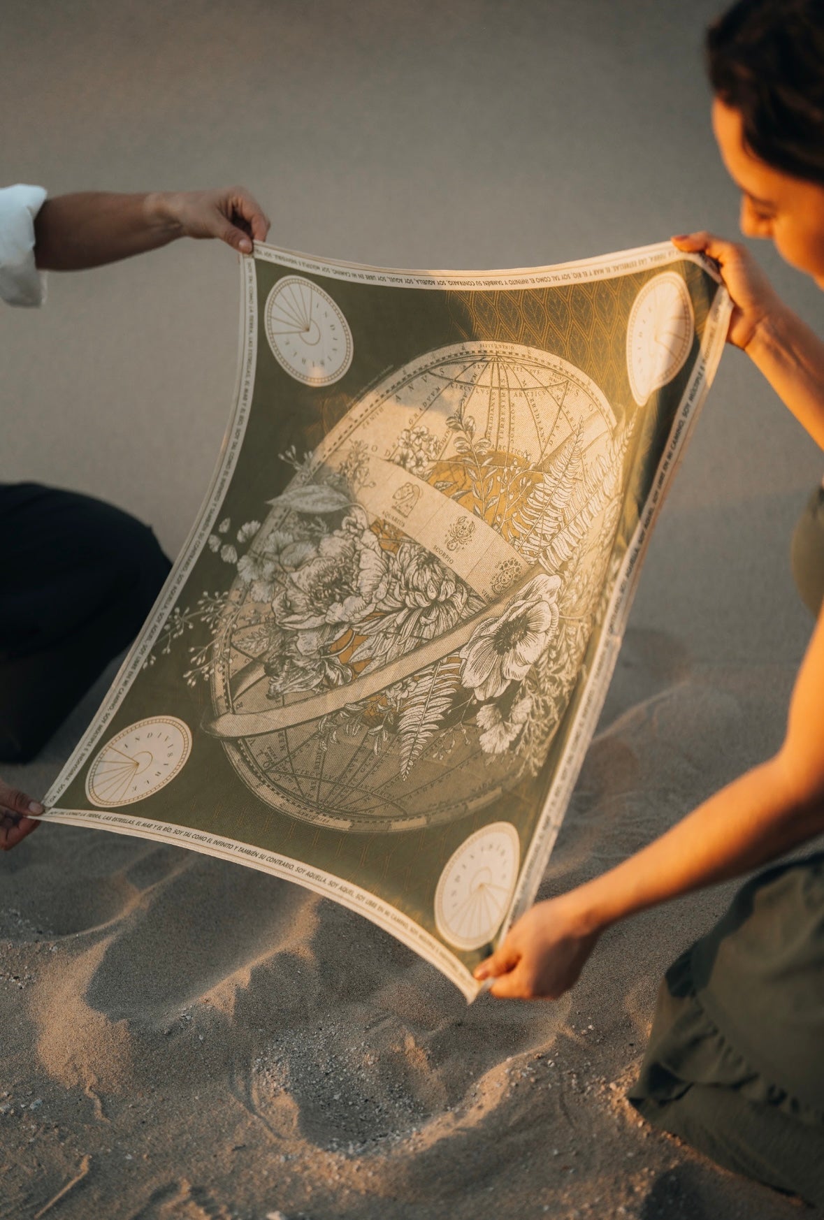 Silk scarf Alma Salvaje