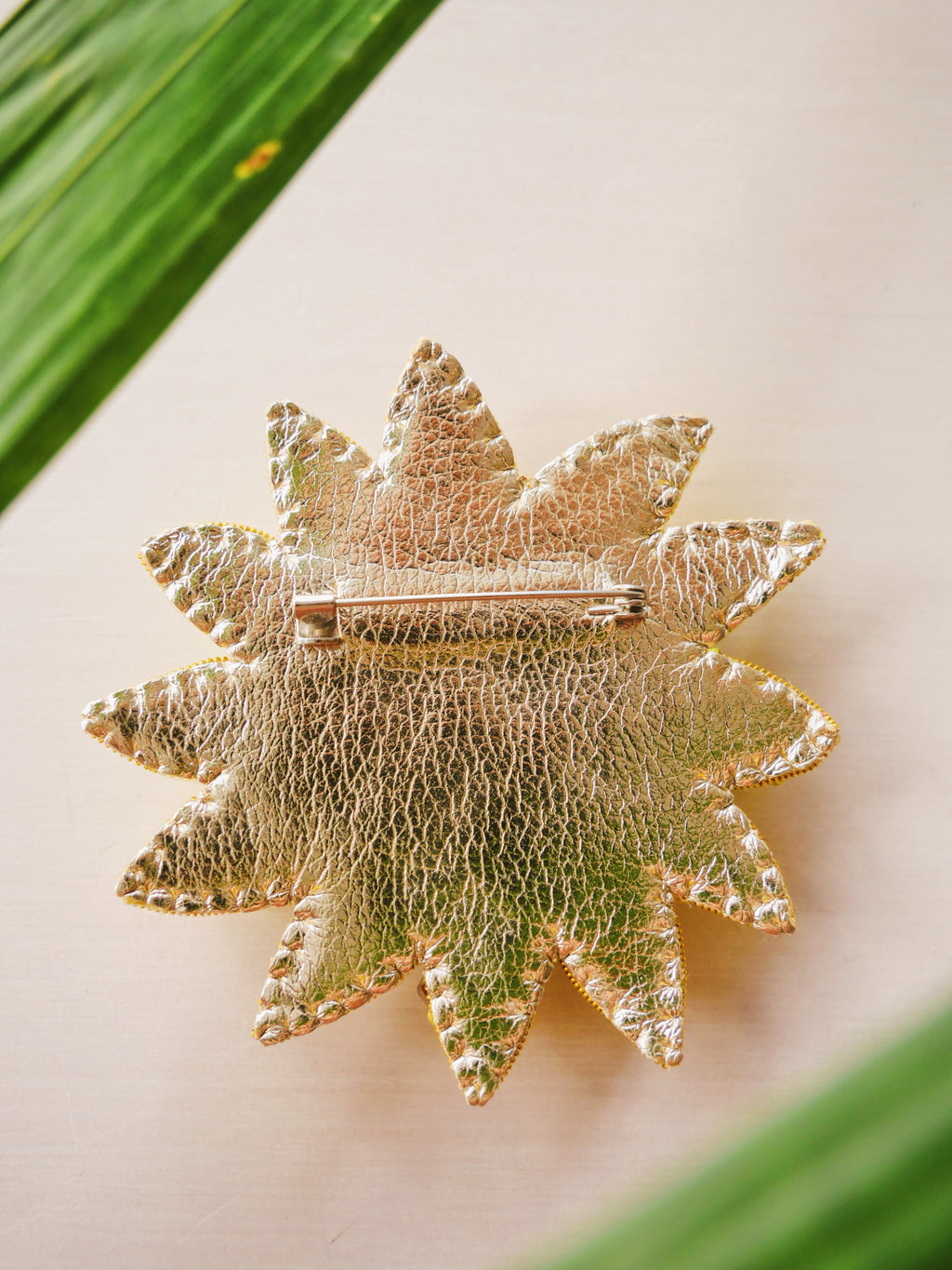 Sunflower Brooch