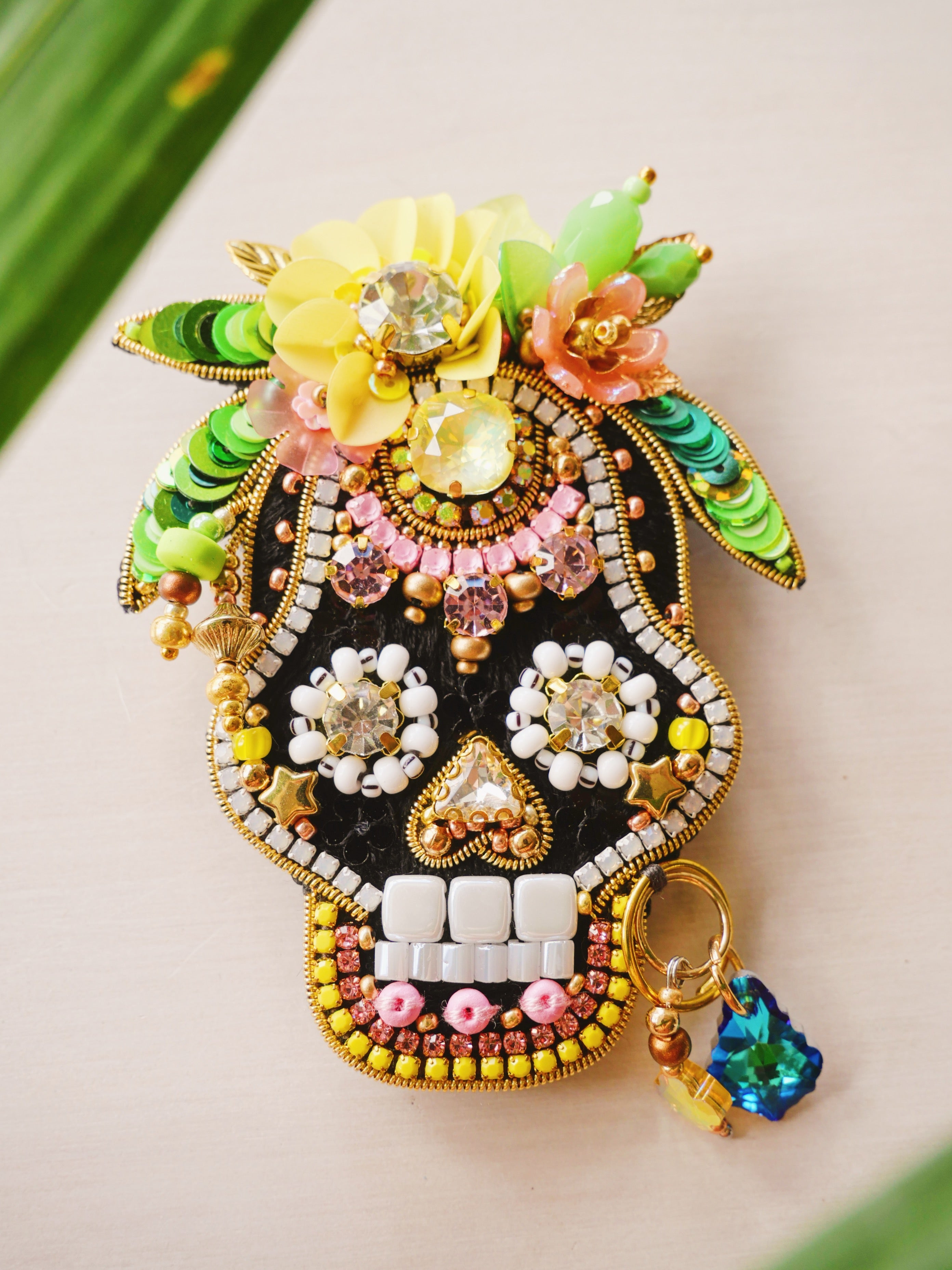 Calavera Brooch