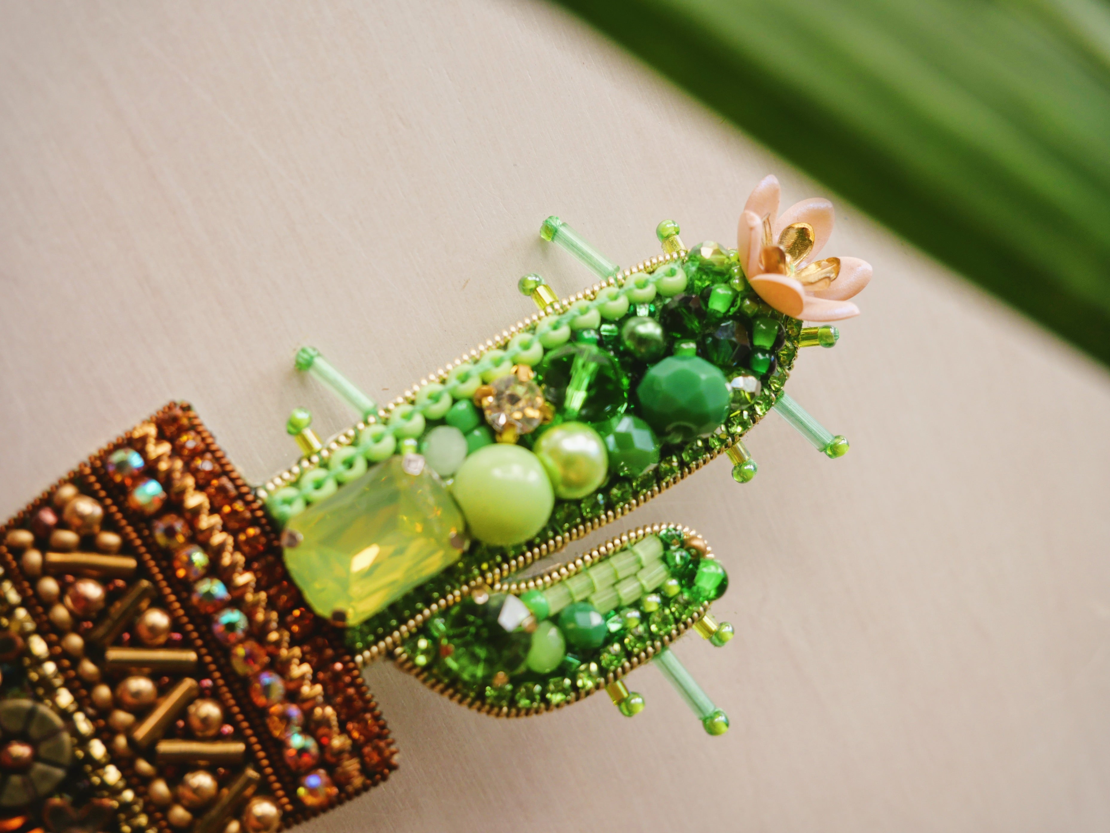 Saguaro Cactus Brooch