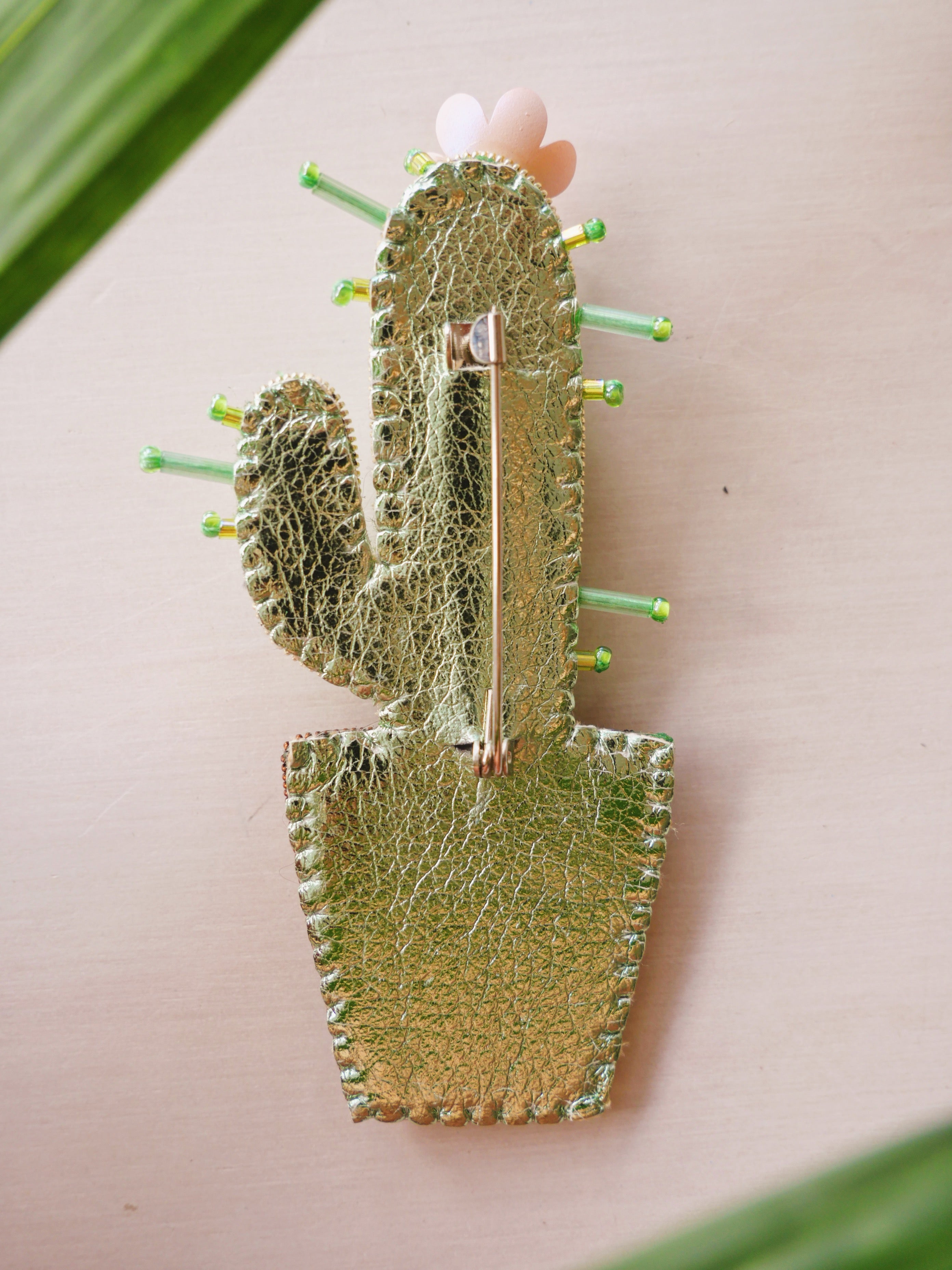 Saguaro Cactus Brooch
