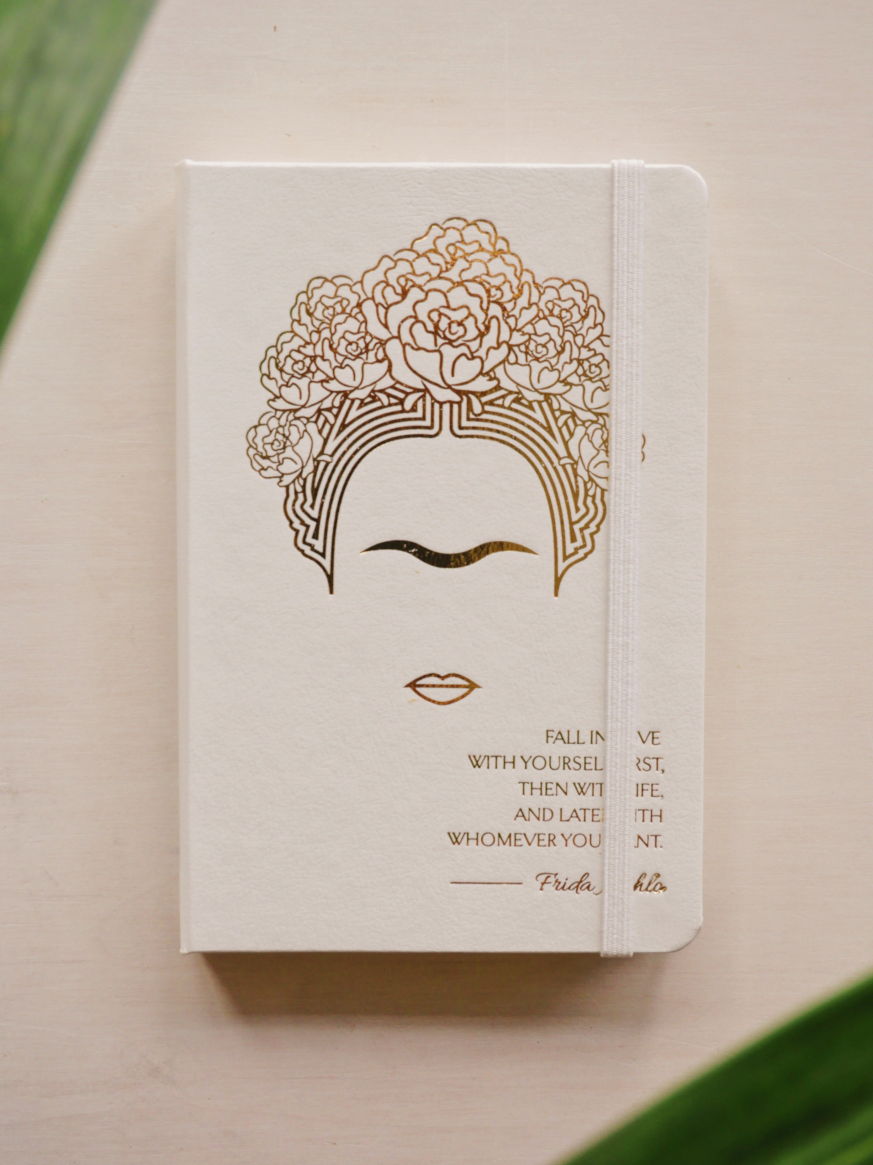 Golden Frida Notebook