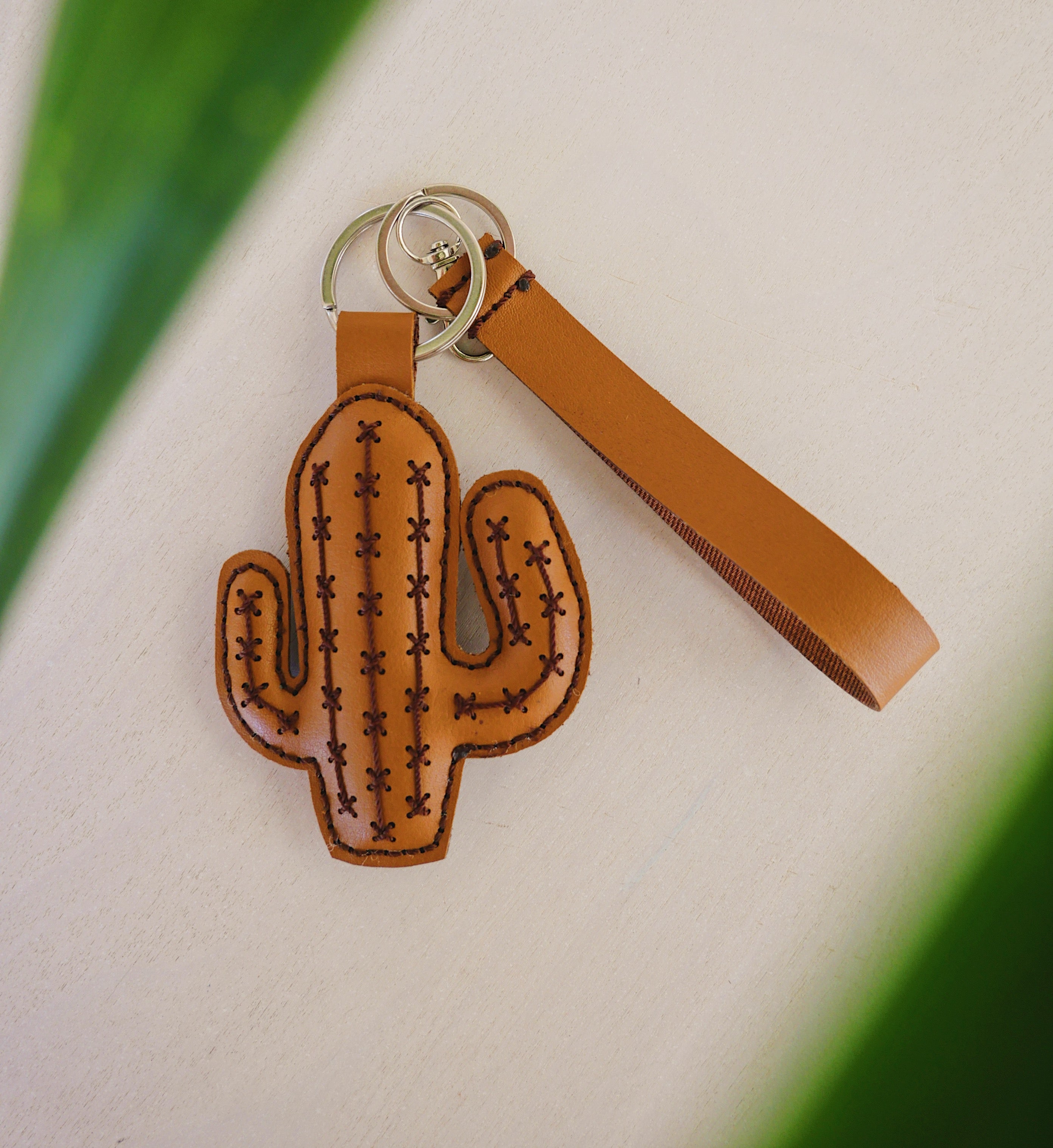 Cactus Keychain
