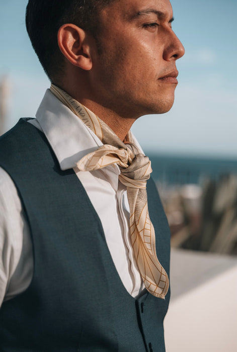 Silk scarf Baja