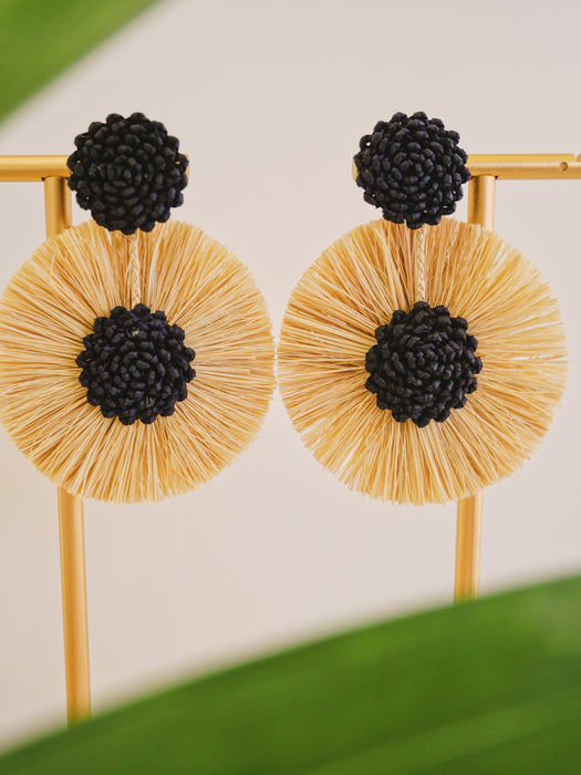 Night Palm Earrings