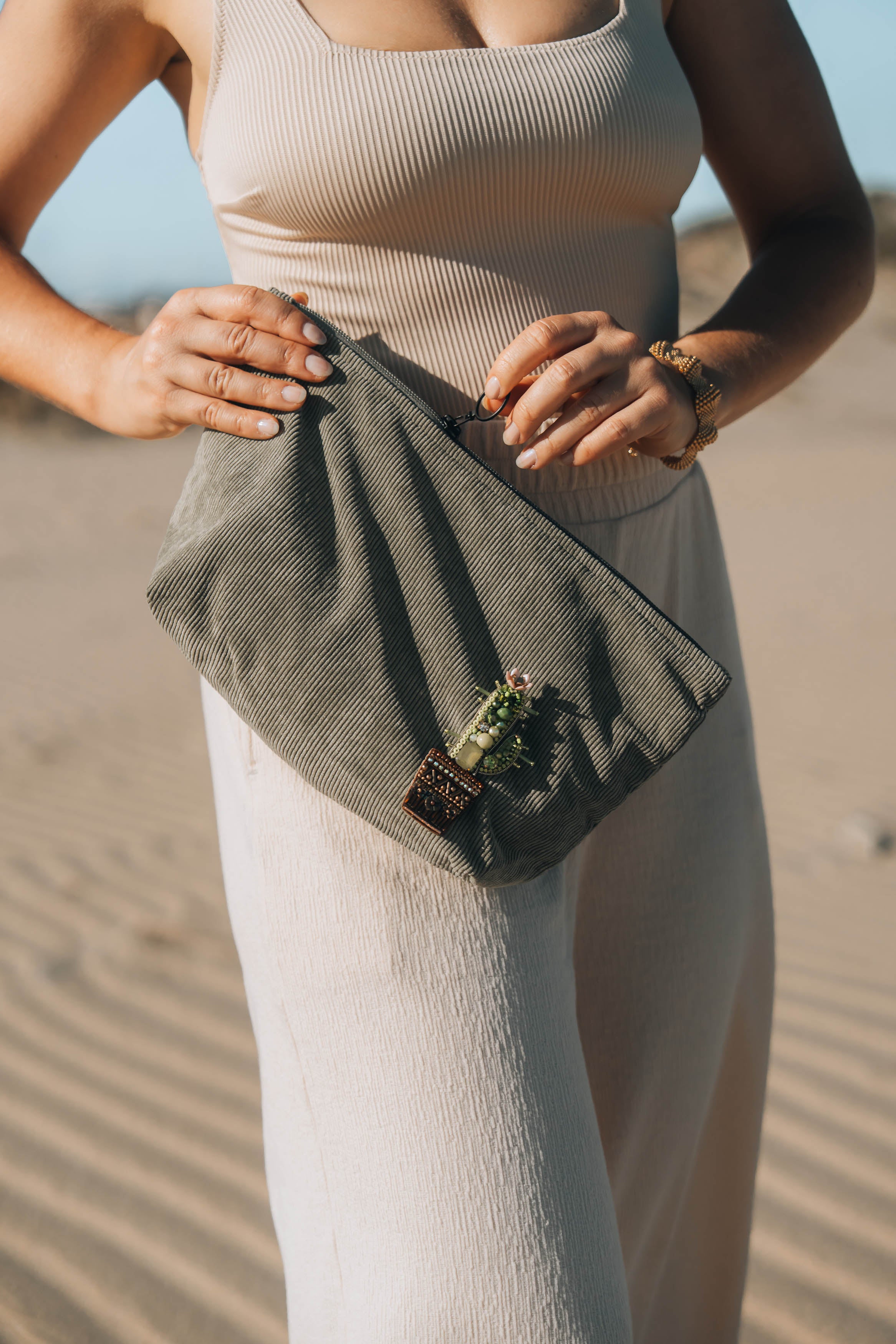 Saguaro Cactus Brooch