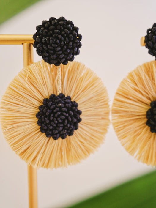 Night Palm Earrings