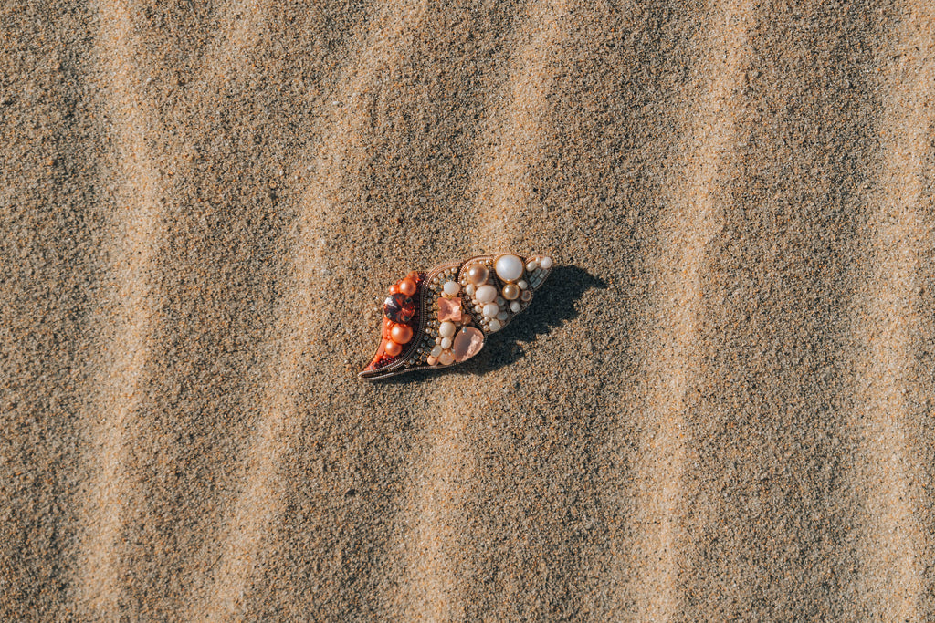 Sea Shell Brooch