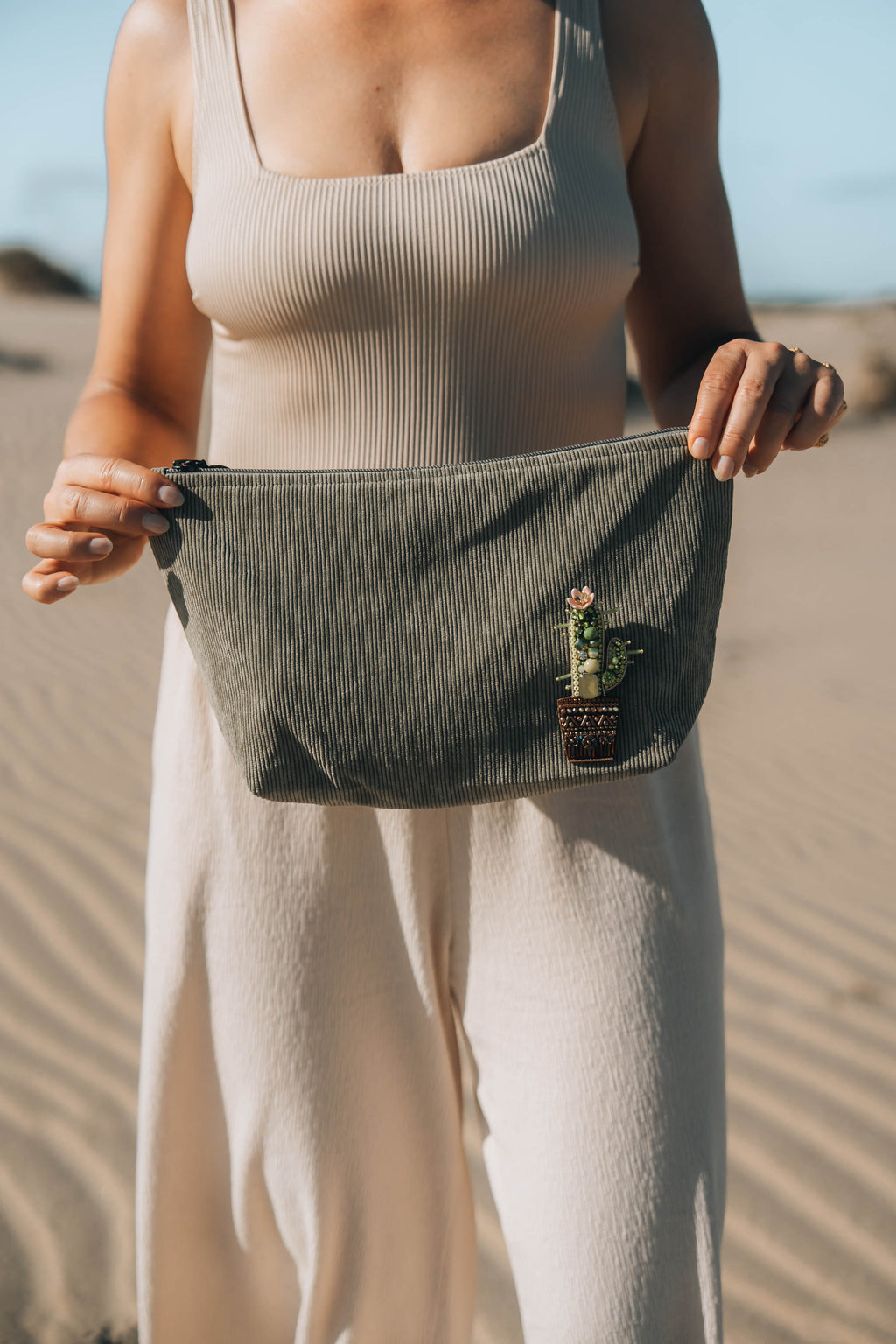 Saguaro Cactus Brooch