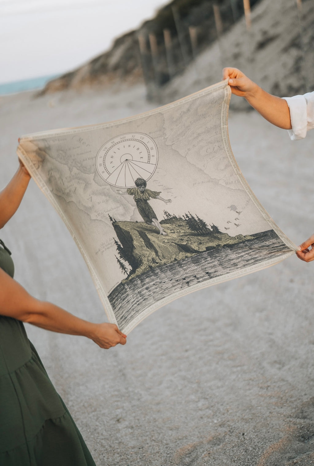 Silk scarf Wild Child