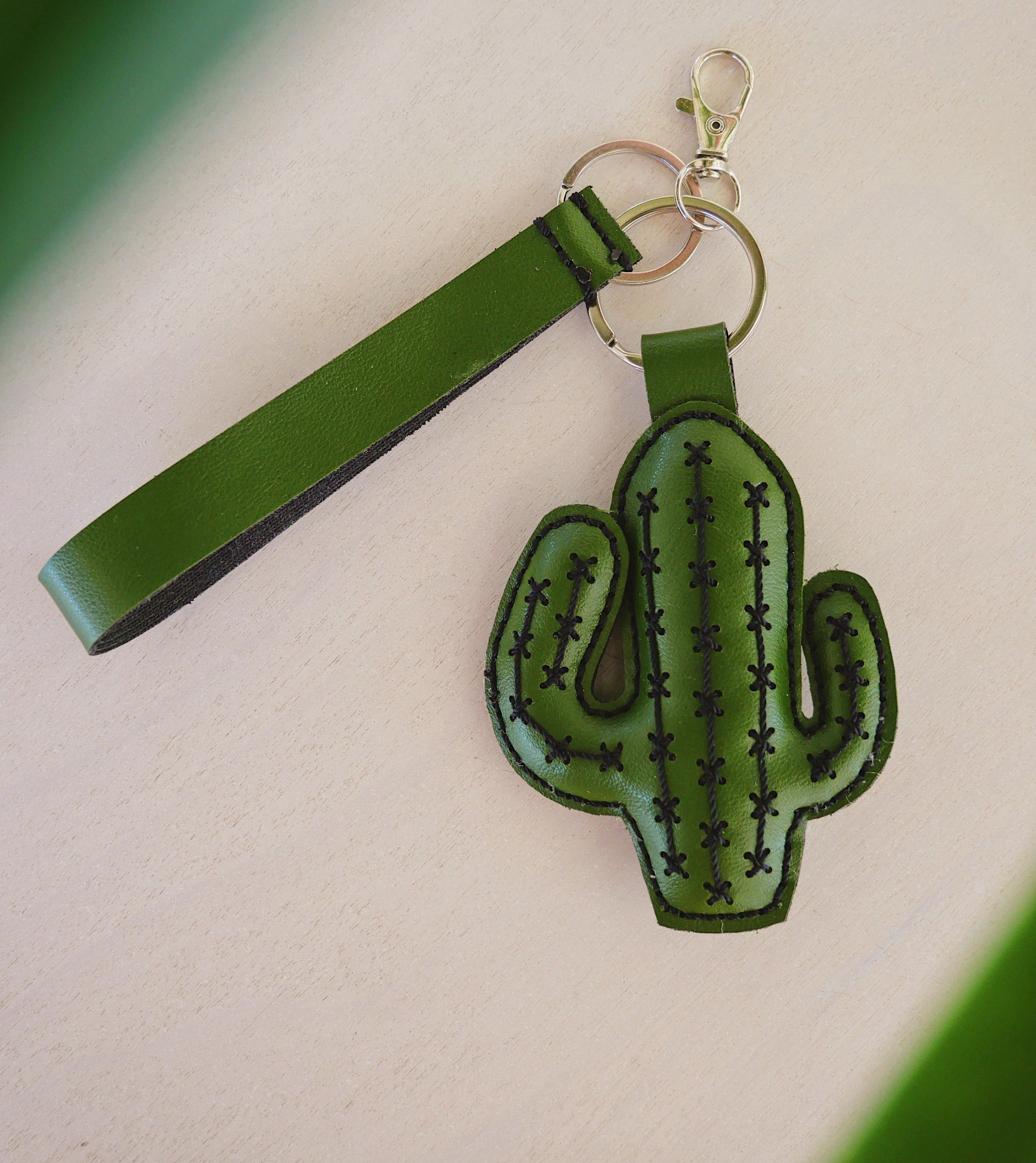 Cactus Keychain
