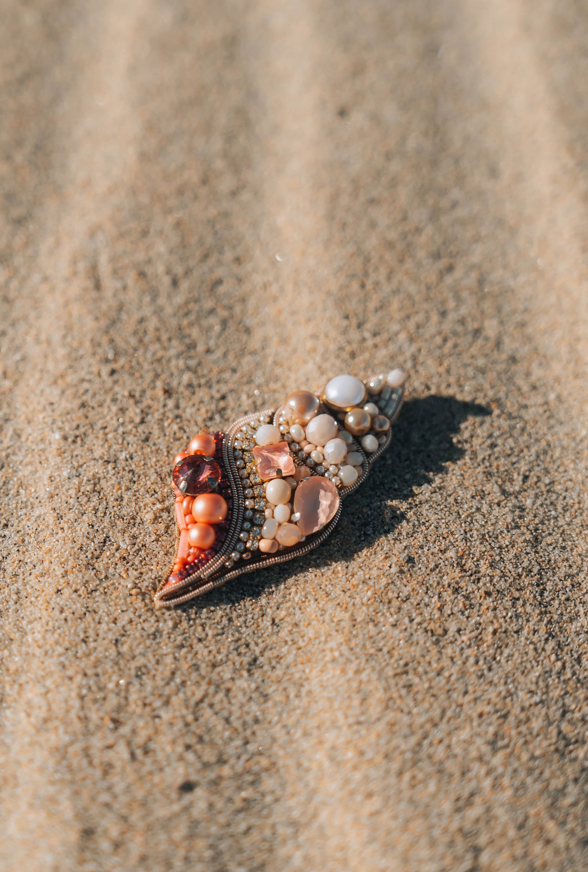 Sea Shell Brooch