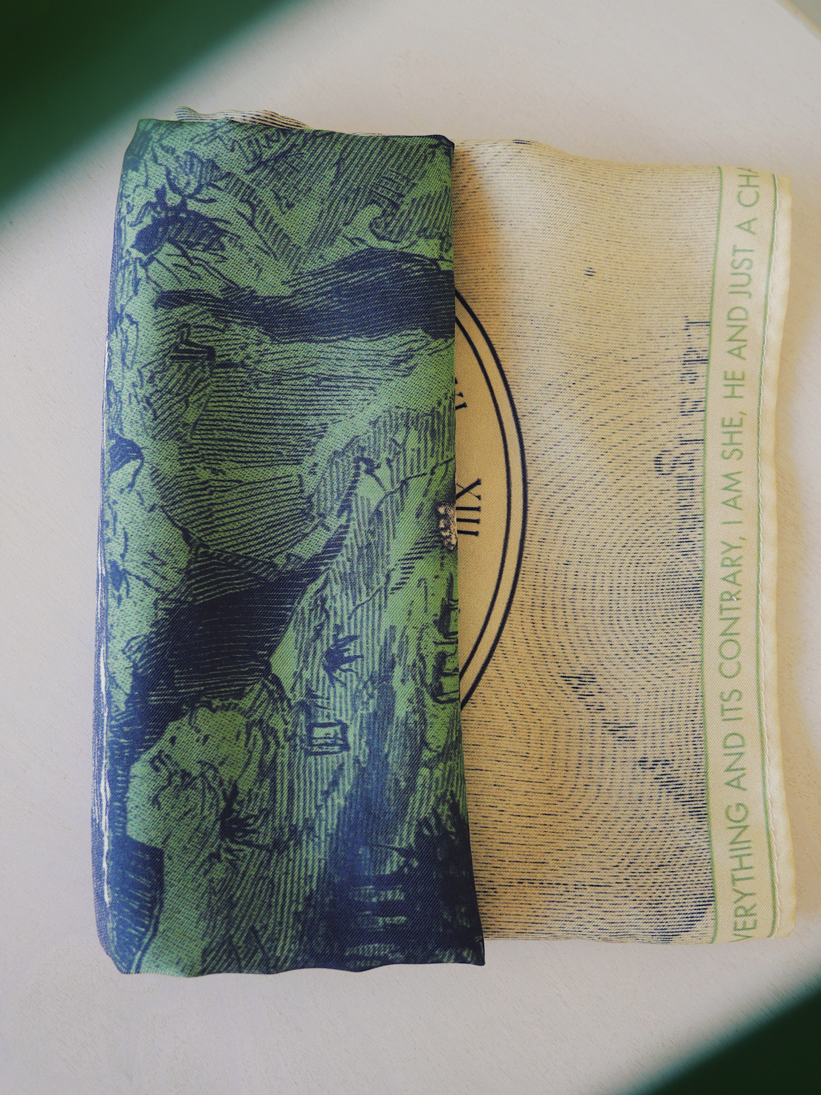 Silk scarf Wild Child