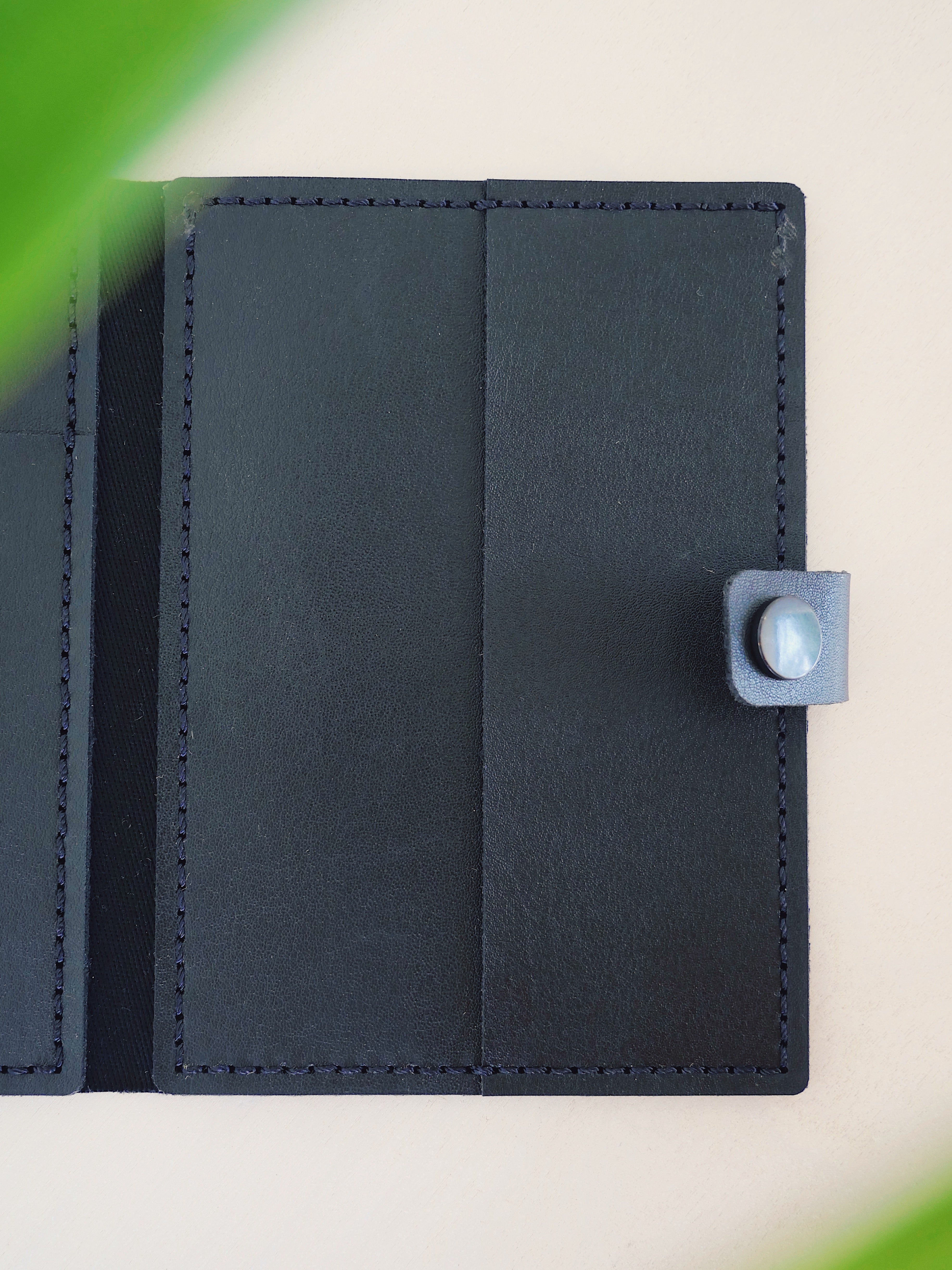 Cactus Leather Passport Holder