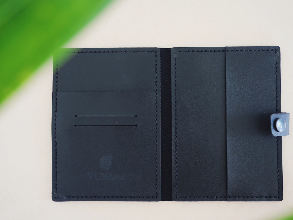 Cactus Leather Passport Holder