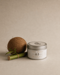 Bamboo & Coconut Candle - Anne Sidora Unique Poetic gift boutique in Los Cabos