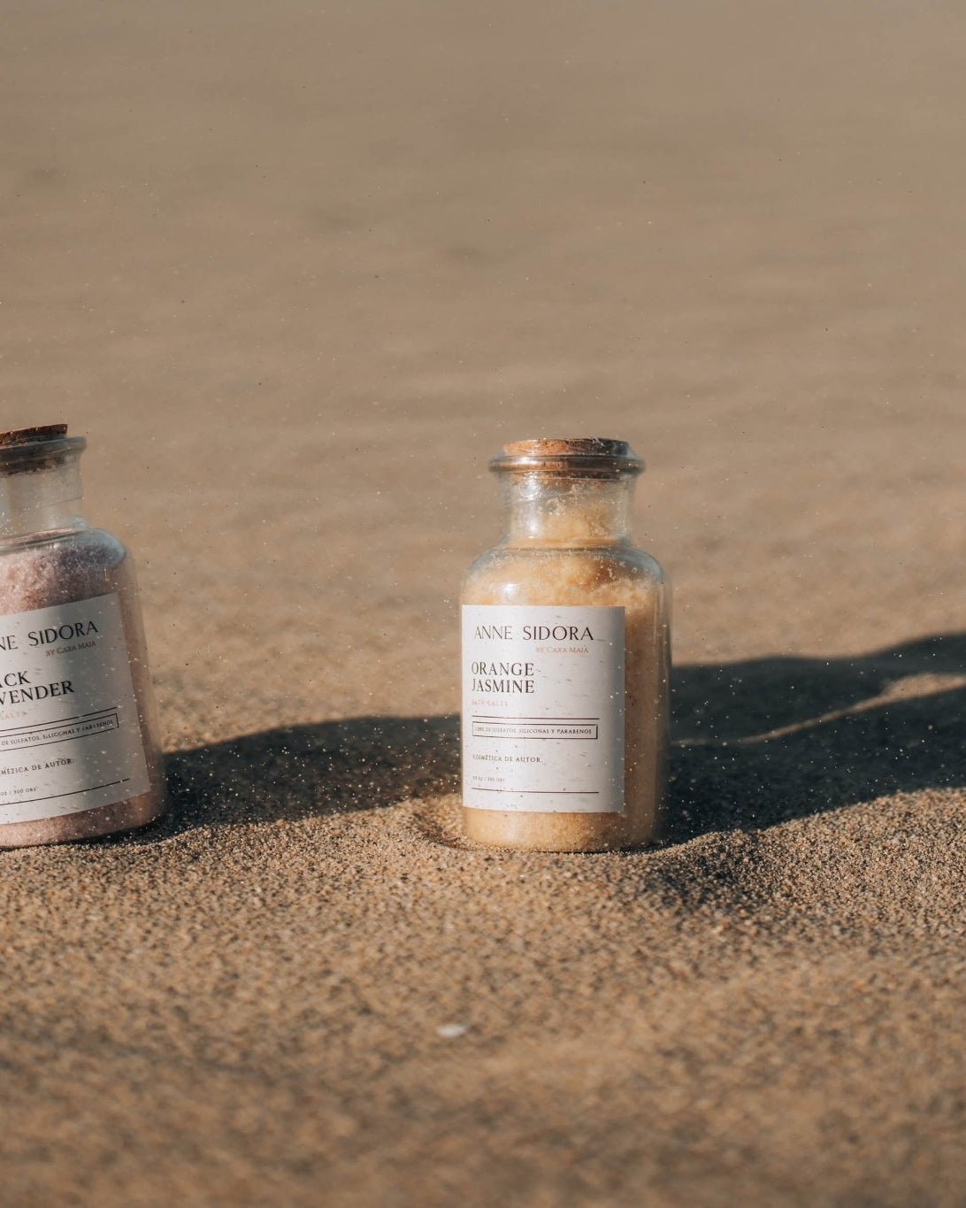 Black Lavender Bath Salts - Anne Sidora Unique Poetic gift boutique in Los Cabos