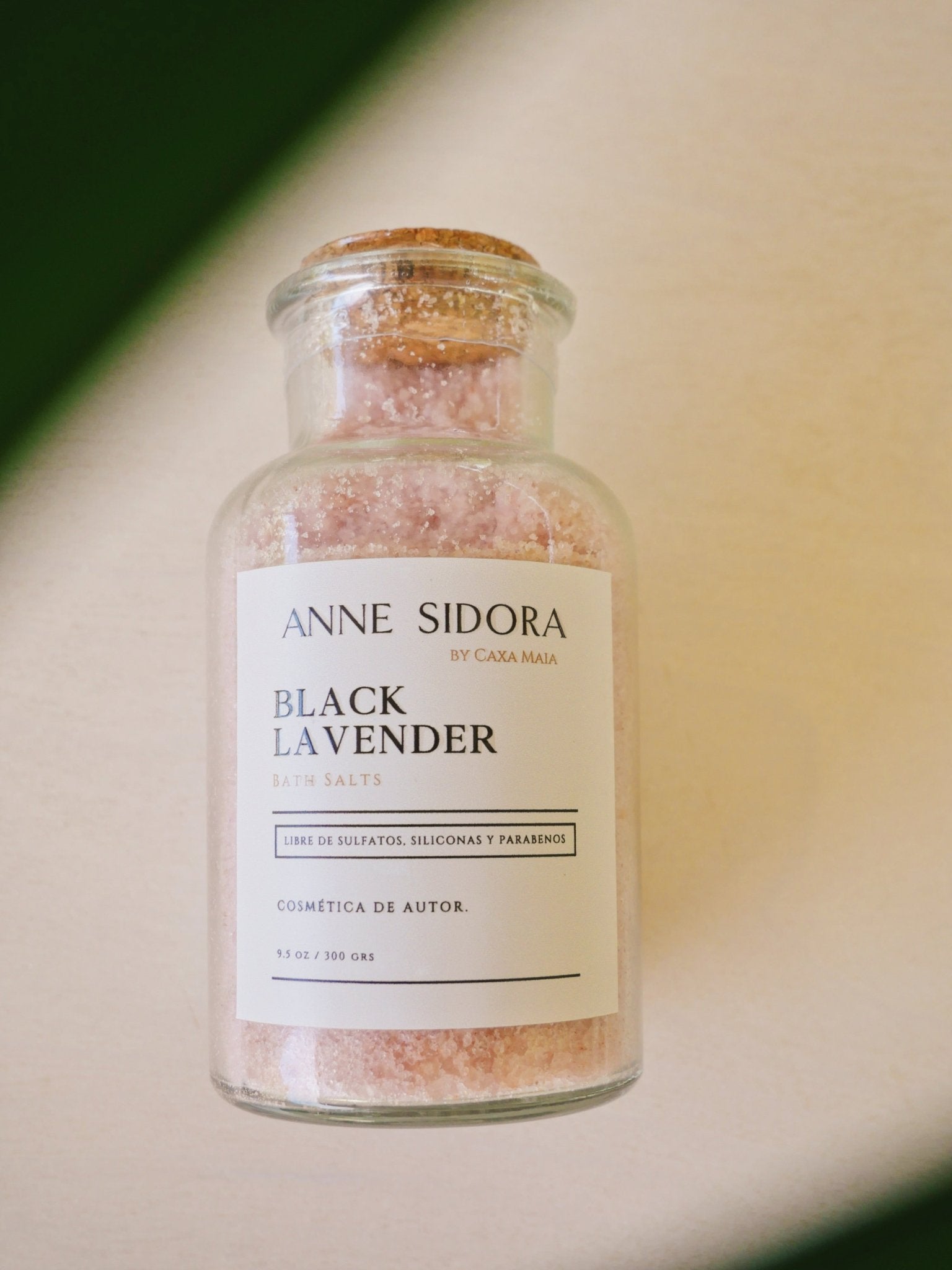 Black Lavender Bath Salts - Anne Sidora Unique Poetic gift boutique in Los Cabos