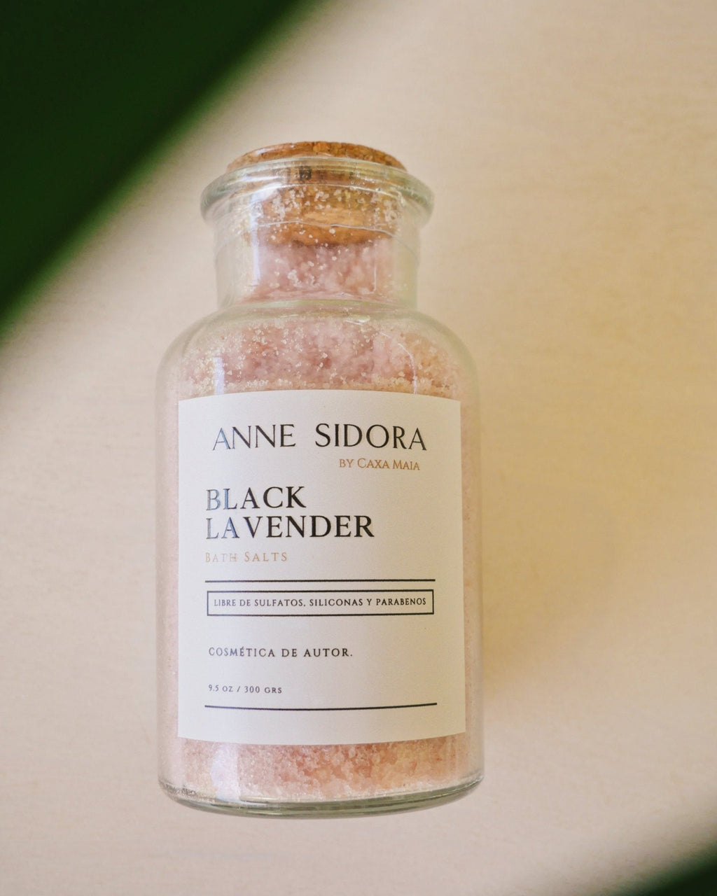 Black Lavender Bath Salts - Anne Sidora Unique Poetic gift boutique in Los Cabos