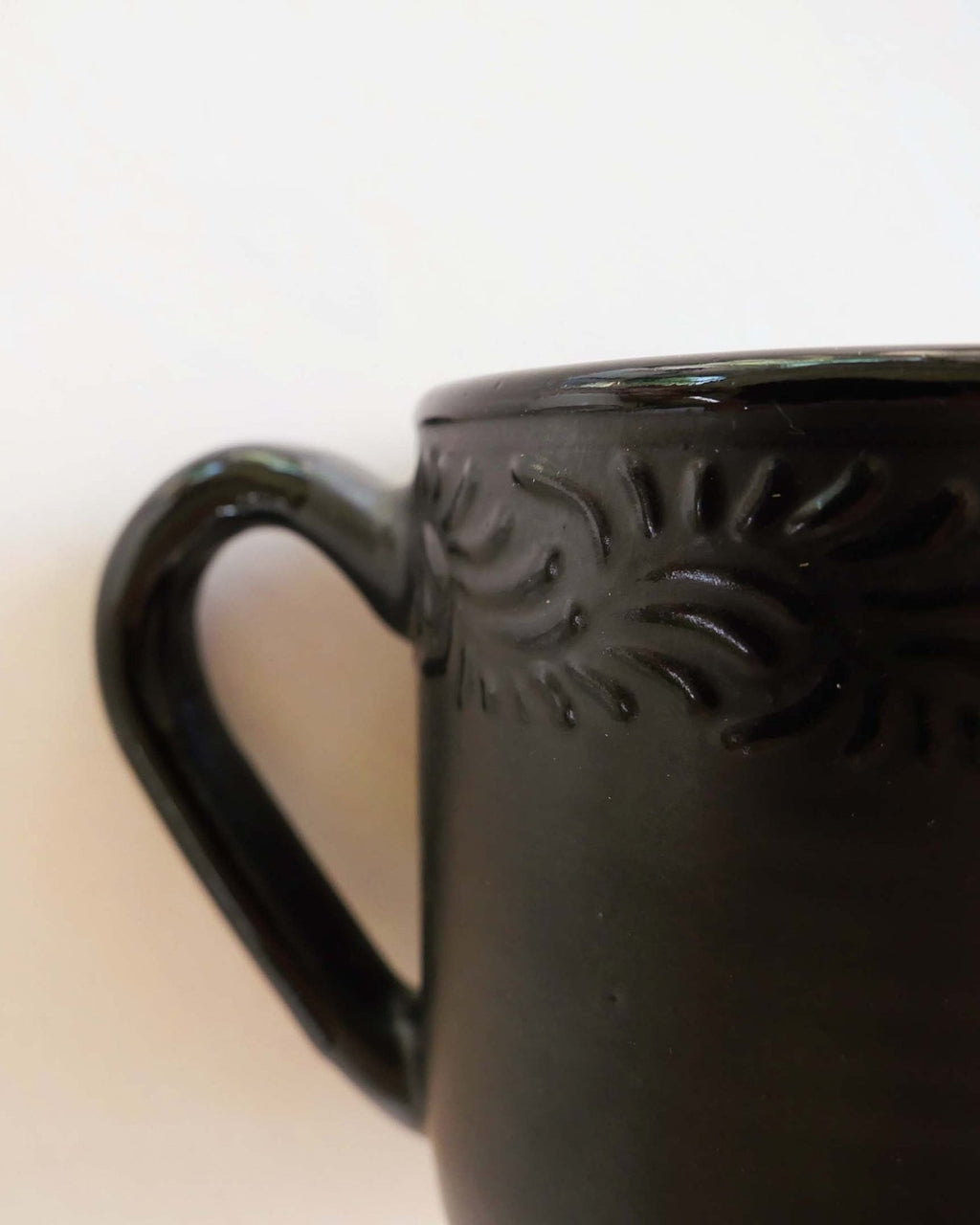 Black Talavera Mug - Anne Sidora Unique Poetic gift boutique in Los Cabos
