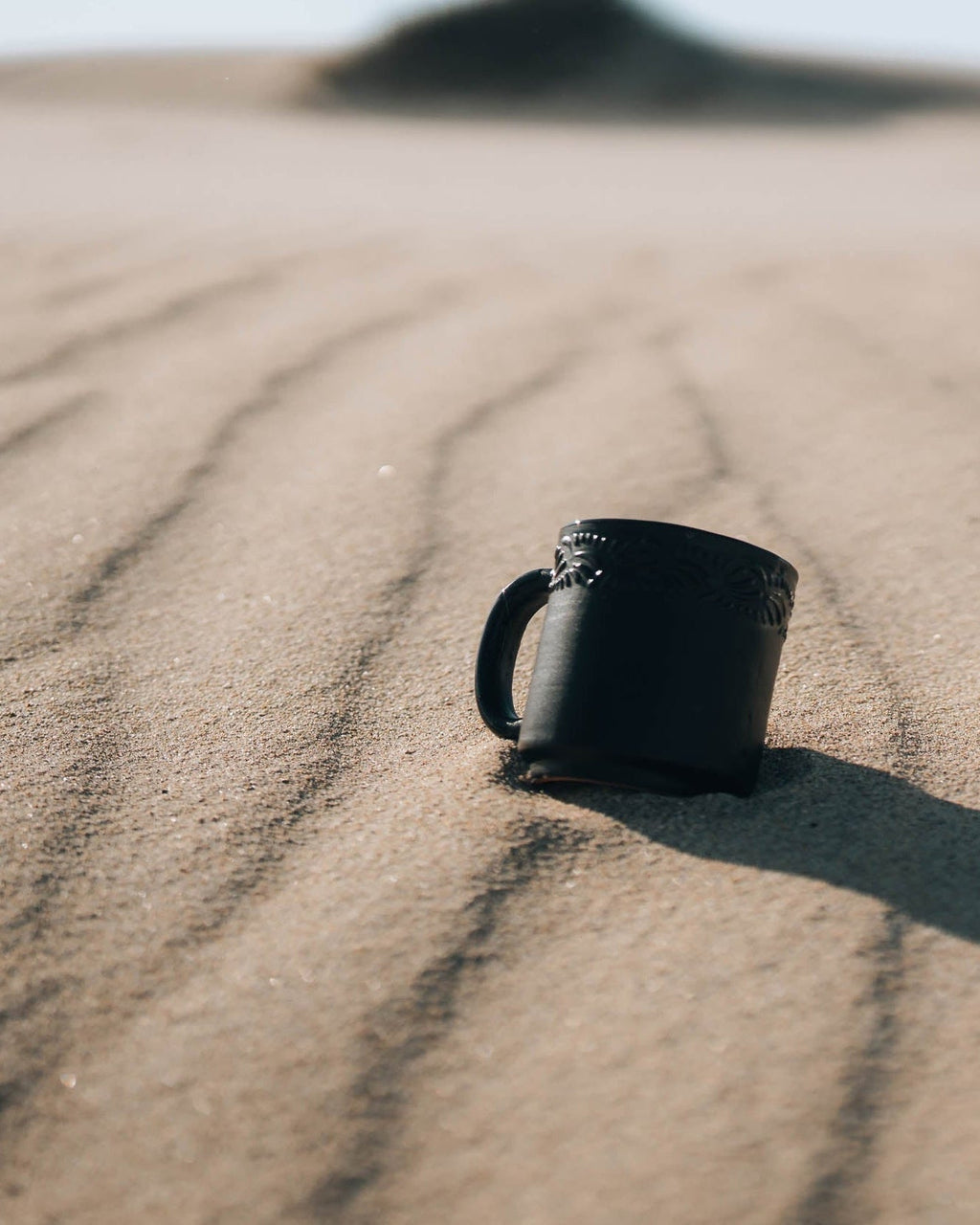 Black Talavera Mug - Anne Sidora Unique Poetic gift boutique in Los Cabos