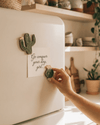 Blooming Cactus Magnets - Anne Sidora Unique Poetic gift boutique in Los Cabos