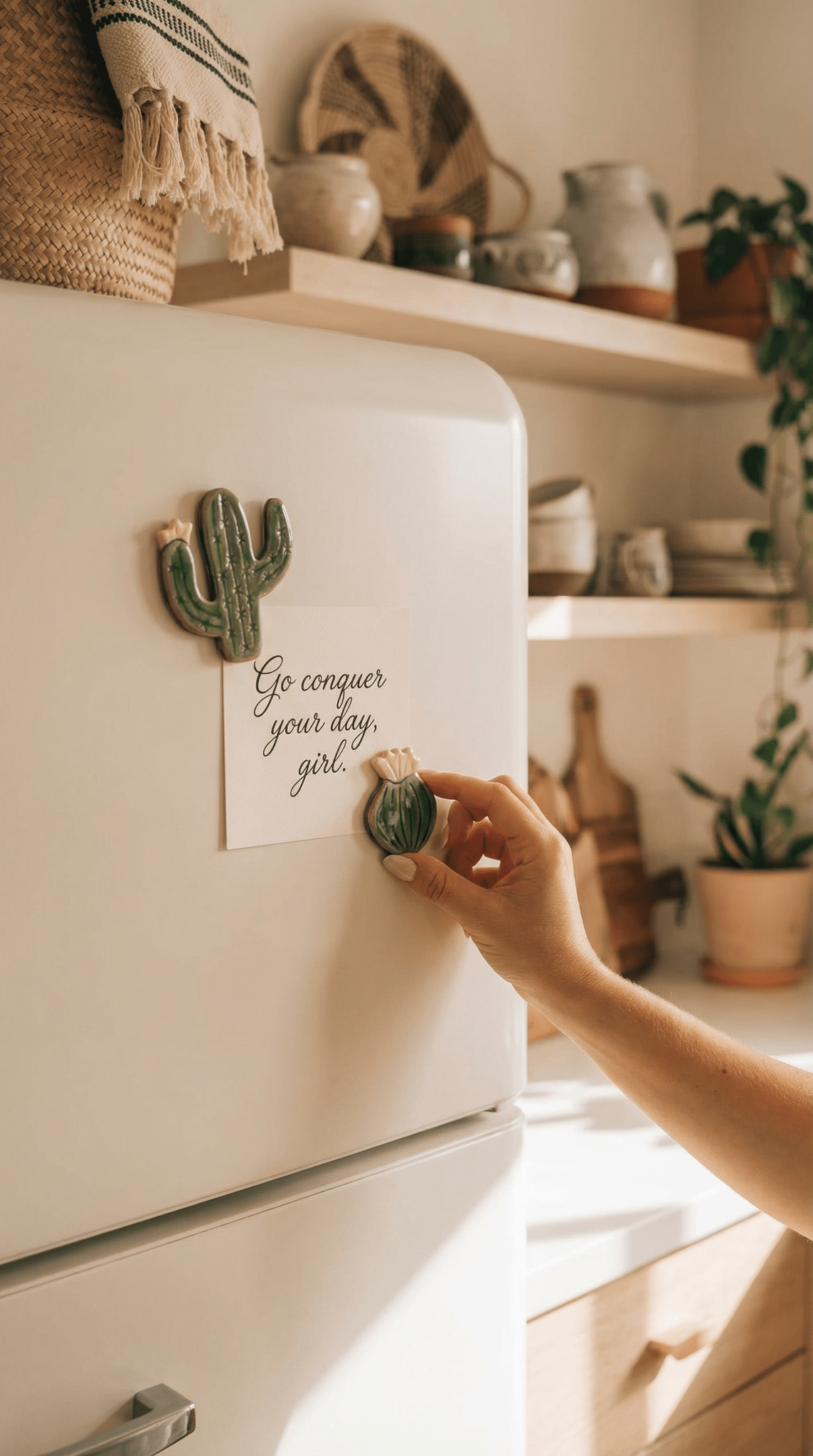 Blooming Cactus Magnets - Anne Sidora Unique Poetic gift boutique in Los Cabos