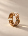 Brizna Beige Ring - Anne Sidora Unique Poetic gift boutique in Los Cabos