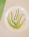 Baja Flora Accent Plates, hand painted ceramic by Anne Sidora in Los Cabos