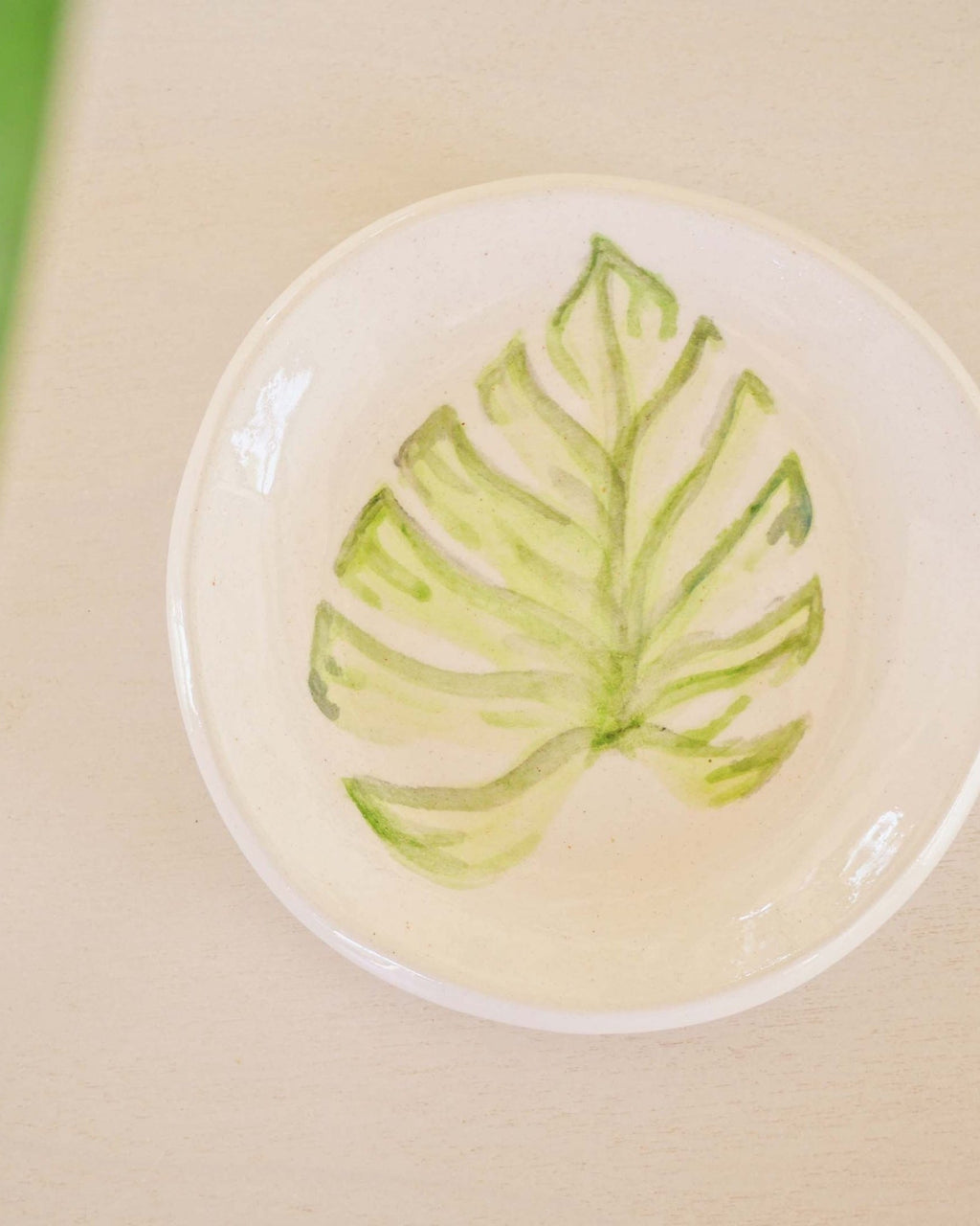 Cactus Accent Plate - Anne Sidora Unique Poetic gift boutique in Los Cabos