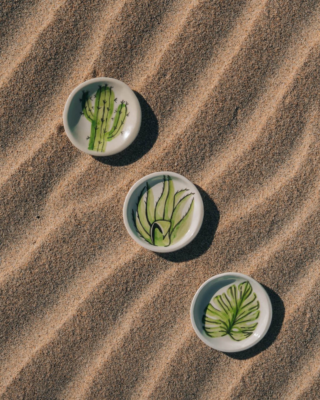 Cactus Accent Plate - Anne Sidora Unique Poetic gift boutique in Los Cabos