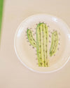 Baja Flora Accent Plates, hand painted ceramic by Anne Sidora in Los Cabos