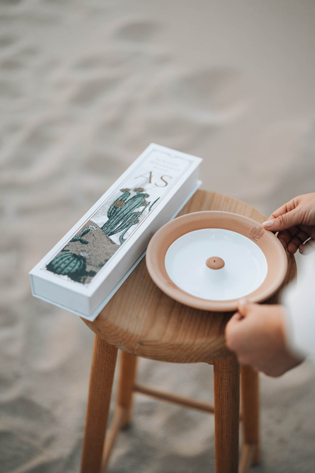 Cactus Incense Holder - Anne Sidora Unique Poetic gift boutique in Los Cabos