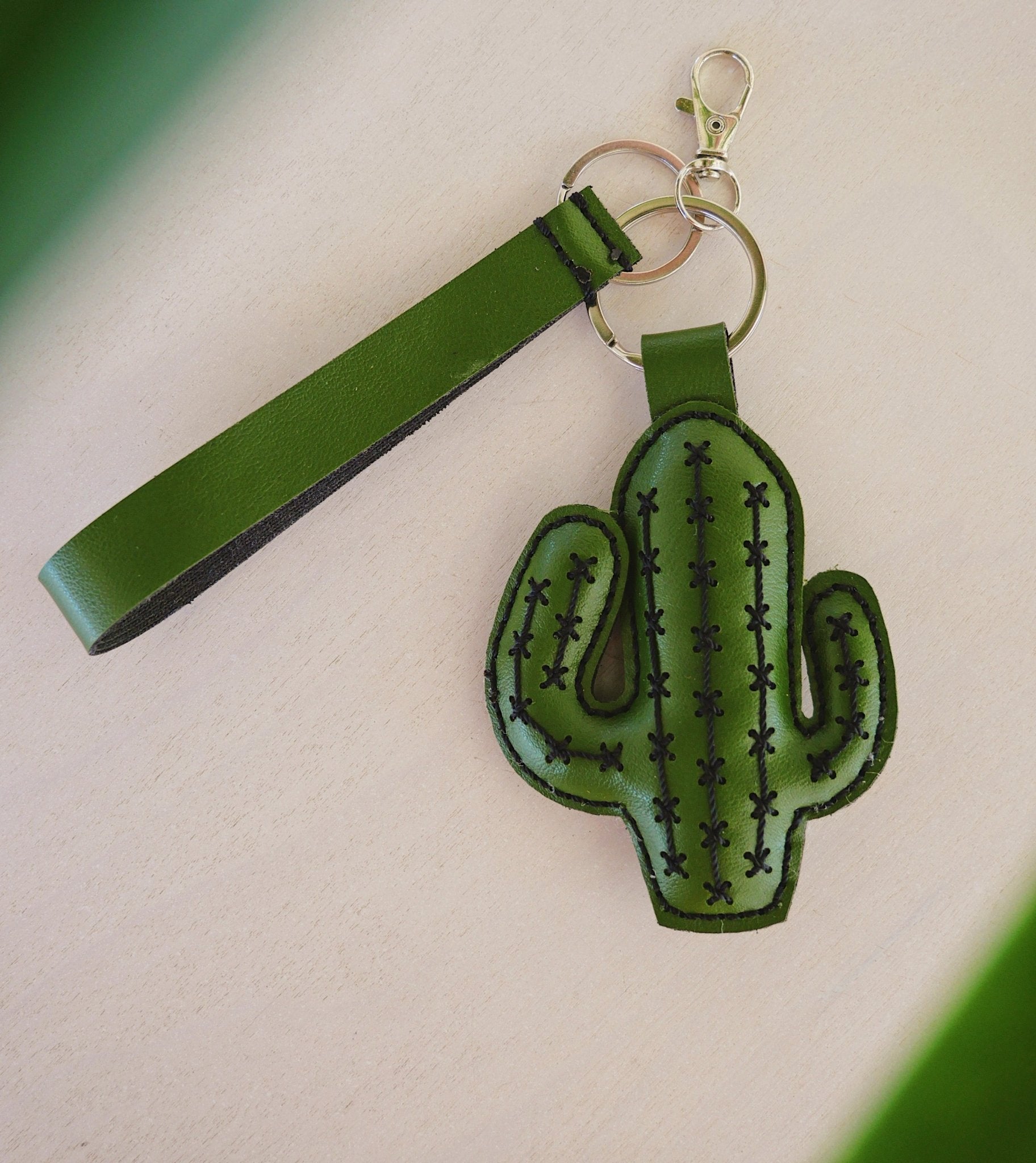 Cactus Keychain - Anne Sidora Unique Poetic gift boutique in Los Cabos