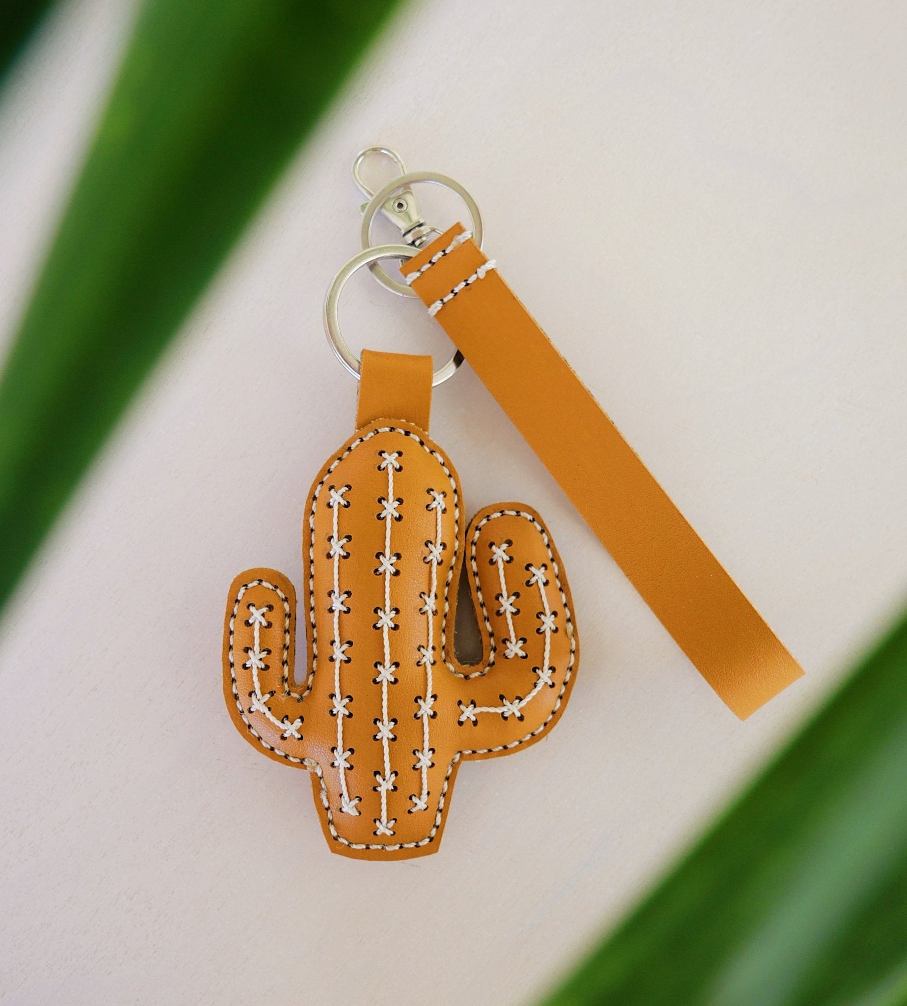 Cactus Keychain - Anne Sidora Unique Poetic gift boutique in Los Cabos
