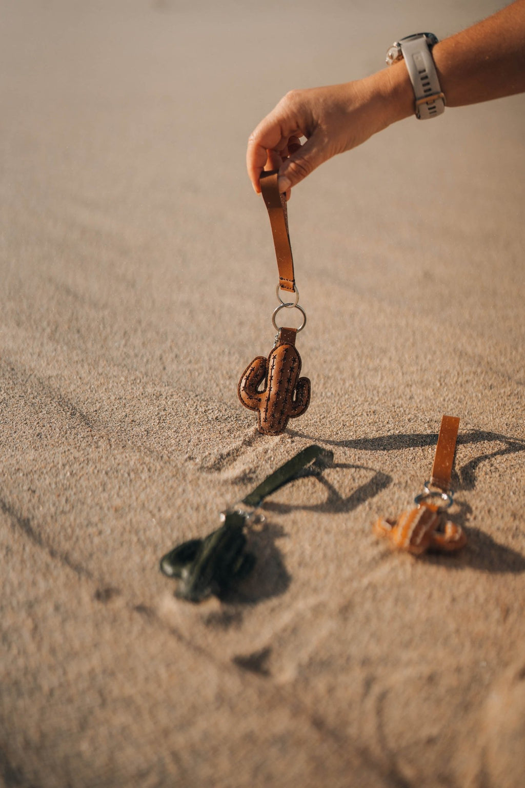 Cactus Keychain - Anne Sidora Unique Poetic gift boutique in Los Cabos