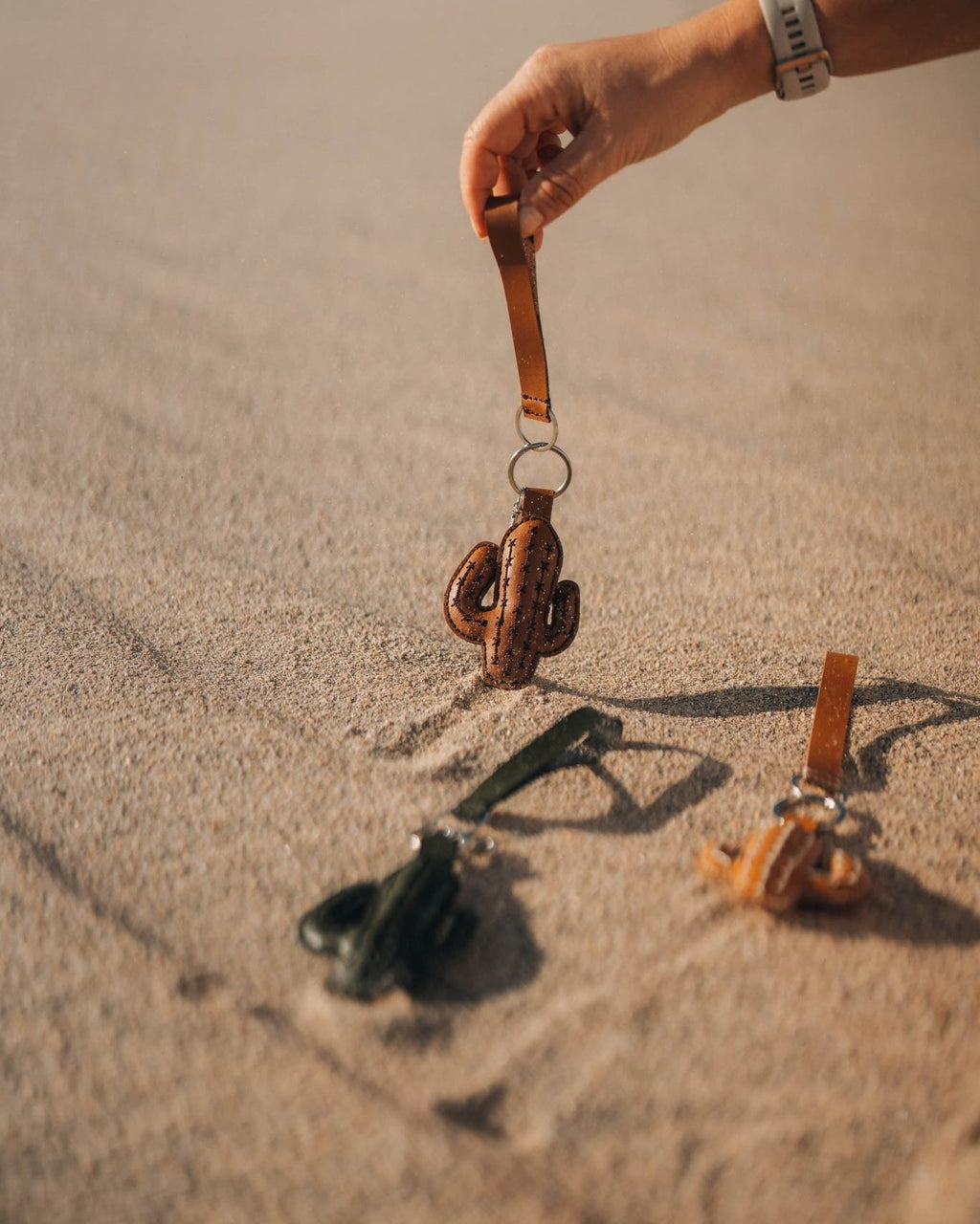 Cactus Keychain - Anne Sidora Unique Poetic gift boutique in Los Cabos