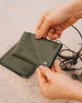 Cactus Leather Cardholder - Anne Sidora Unique Poetic gift boutique in Los Cabos
