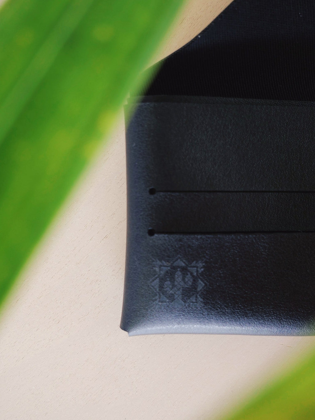 Cactus Leather Cardholder - Anne Sidora Unique Poetic gift boutique in Los Cabos