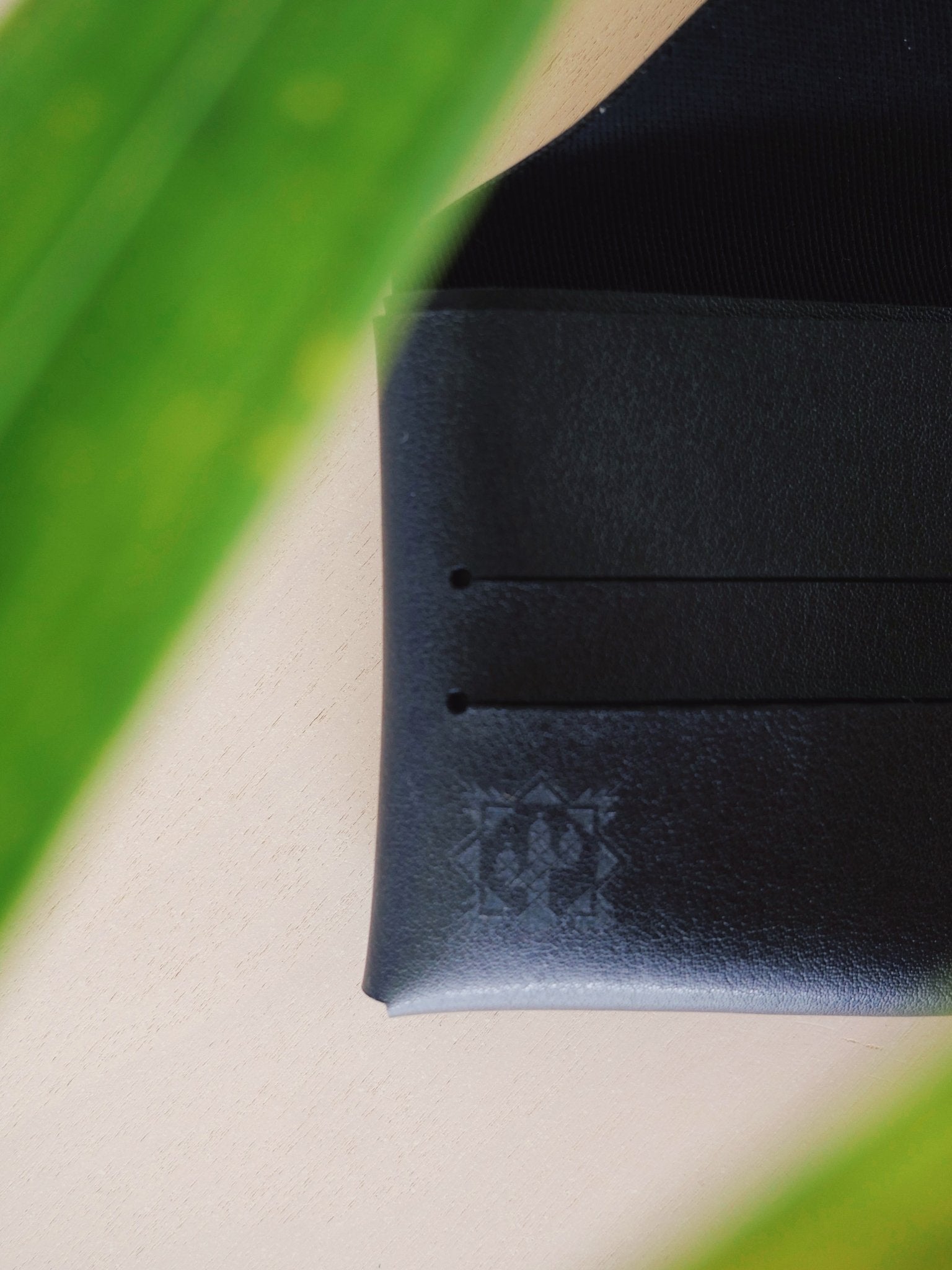 Cactus Leather Cardholder - Anne Sidora Unique Poetic gift boutique in Los Cabos