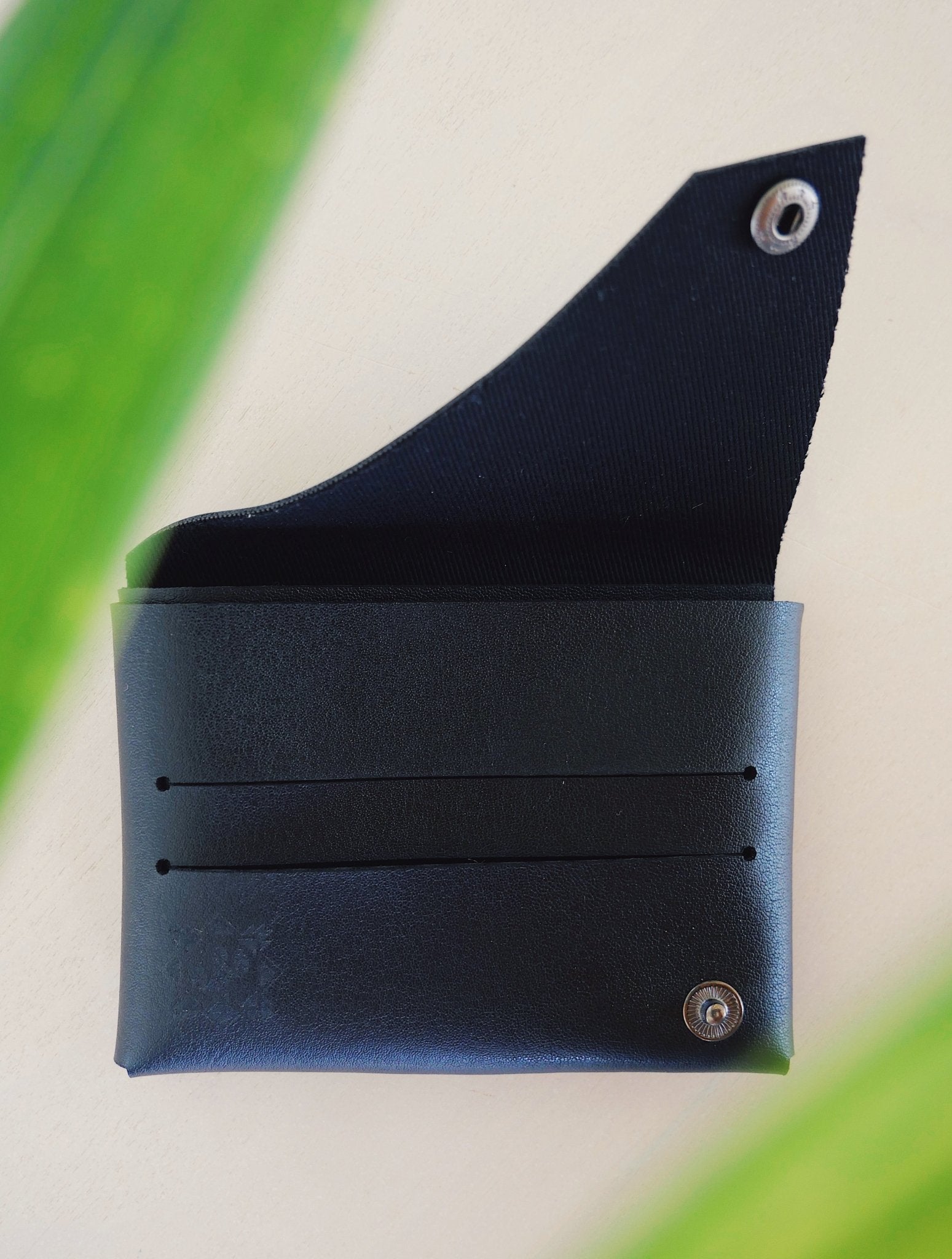 Cactus Leather Cardholder - Anne Sidora Unique Poetic gift boutique in Los Cabos