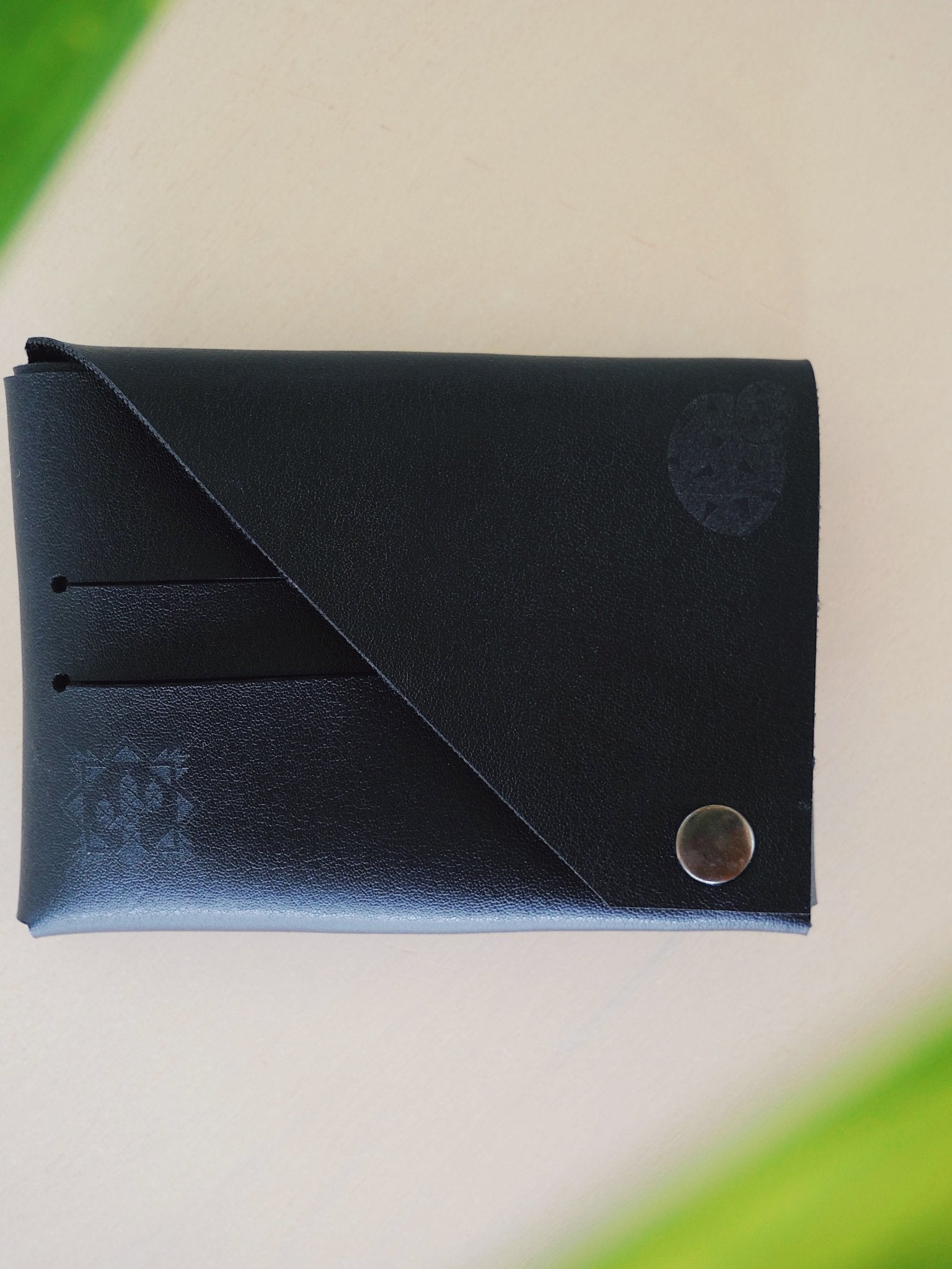 Cactus Leather Cardholder - Anne Sidora Unique Poetic gift boutique in Los Cabos