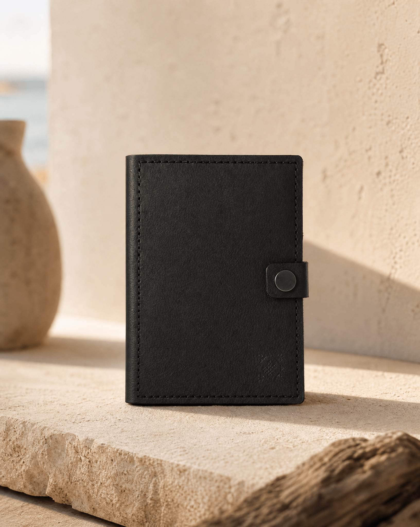 Cactus Leather Passport Holder - Anne Sidora Unique Poetic gift boutique in Los Cabos