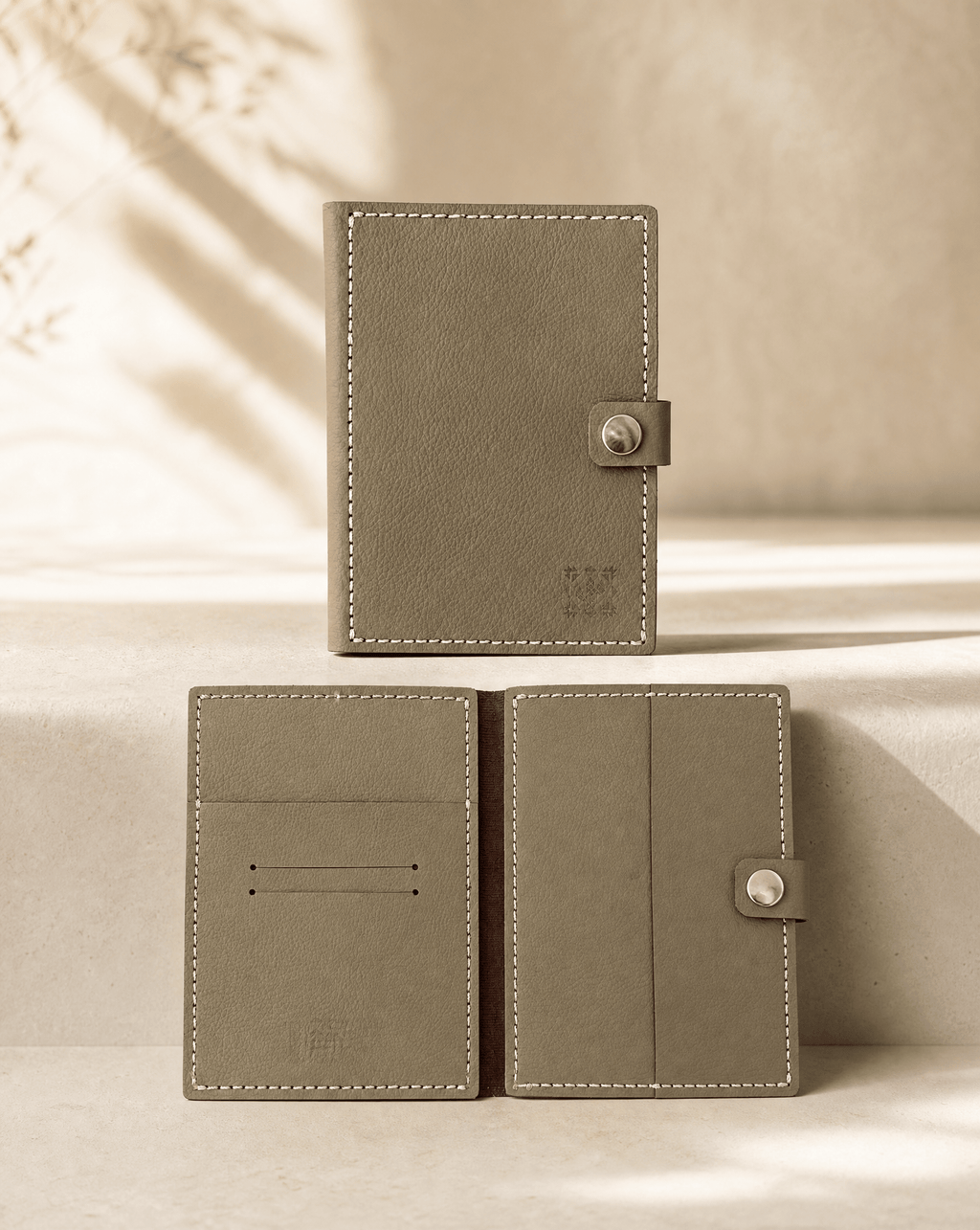 Cactus Leather Passport Holder - Anne Sidora Unique Poetic gift boutique in Los Cabos