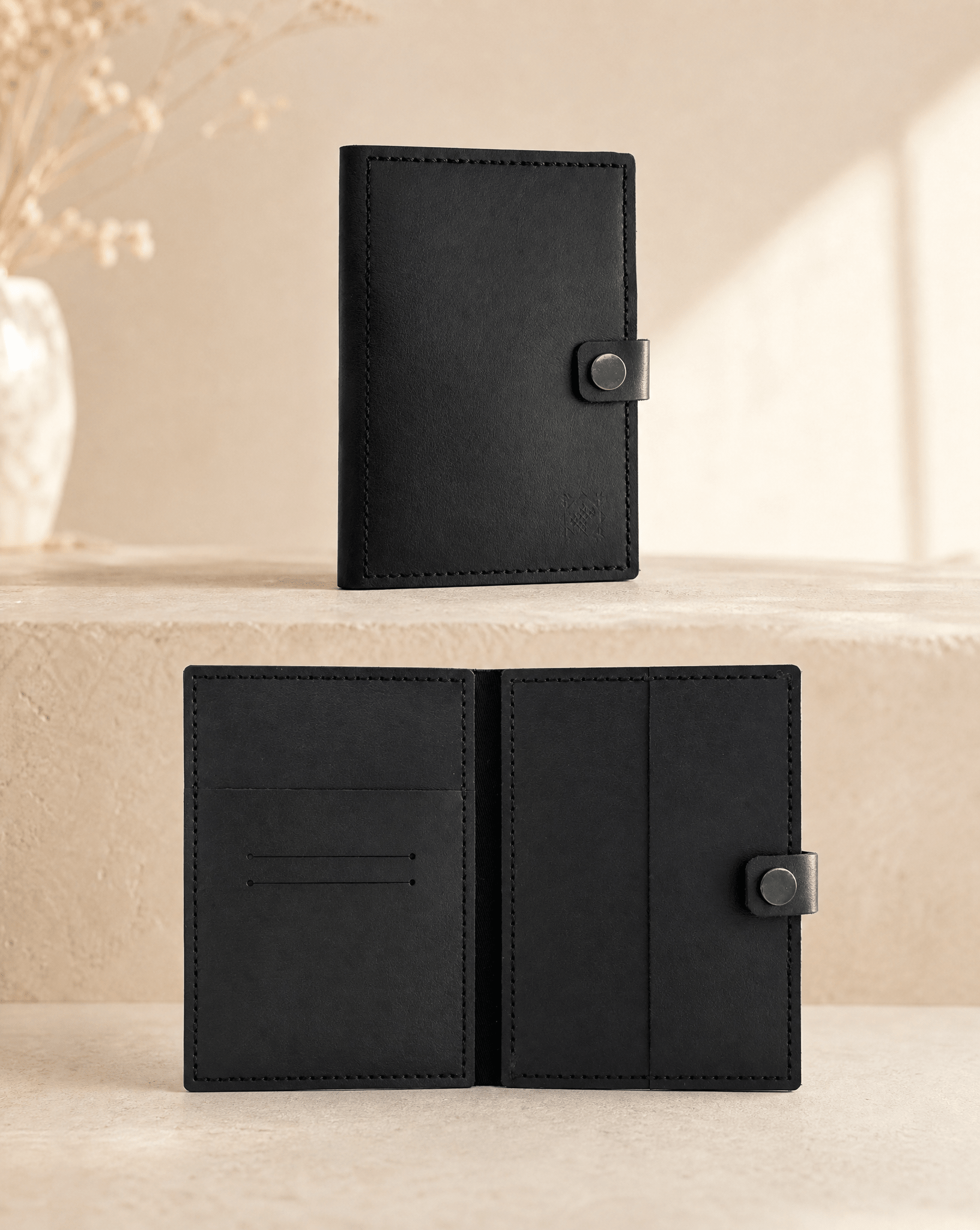 Cactus Leather Passport Holder - Anne Sidora Unique Poetic gift boutique in Los Cabos