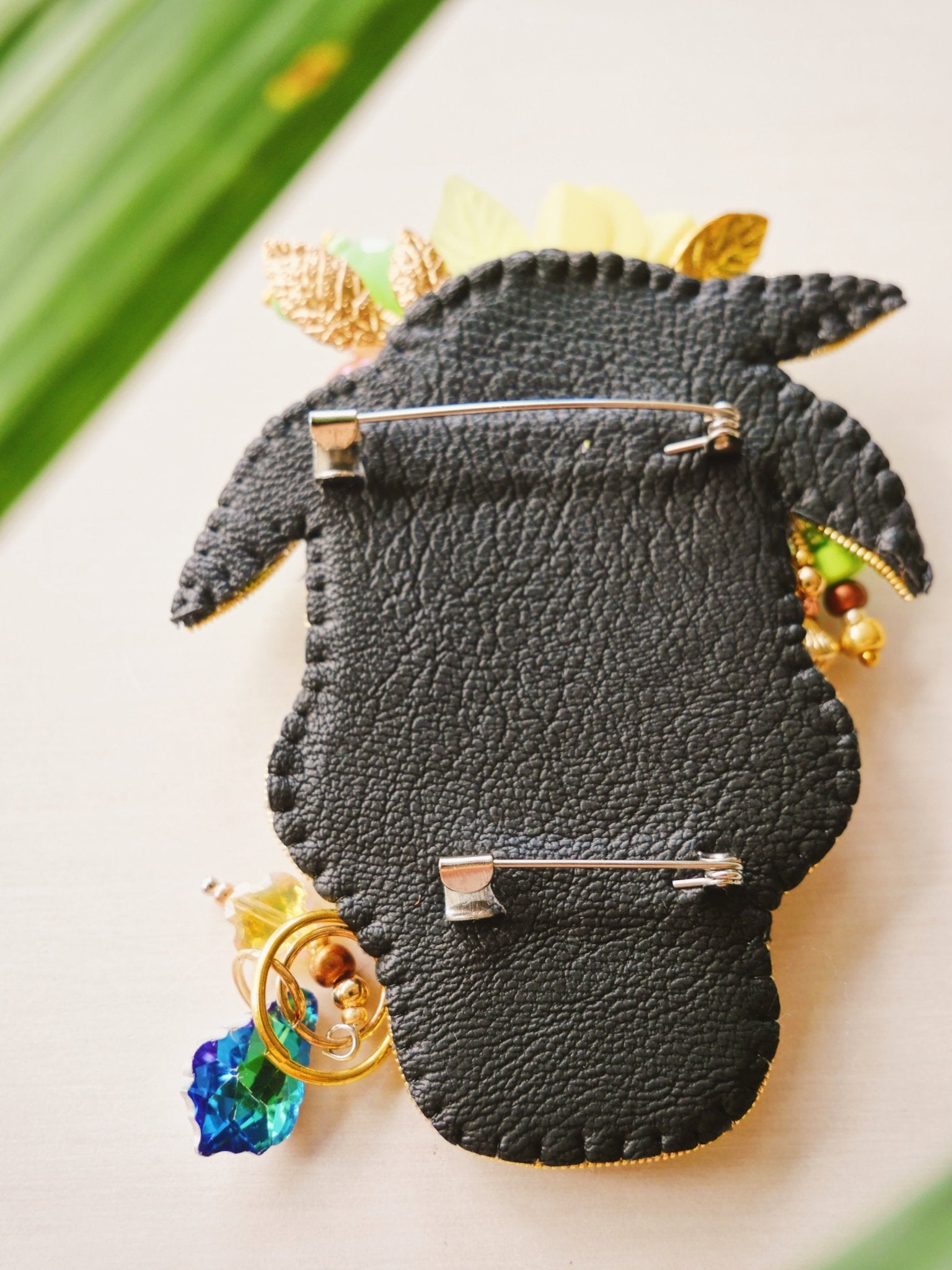 Calavera Brooch - Anne Sidora Unique Poetic gift boutique in Los Cabos