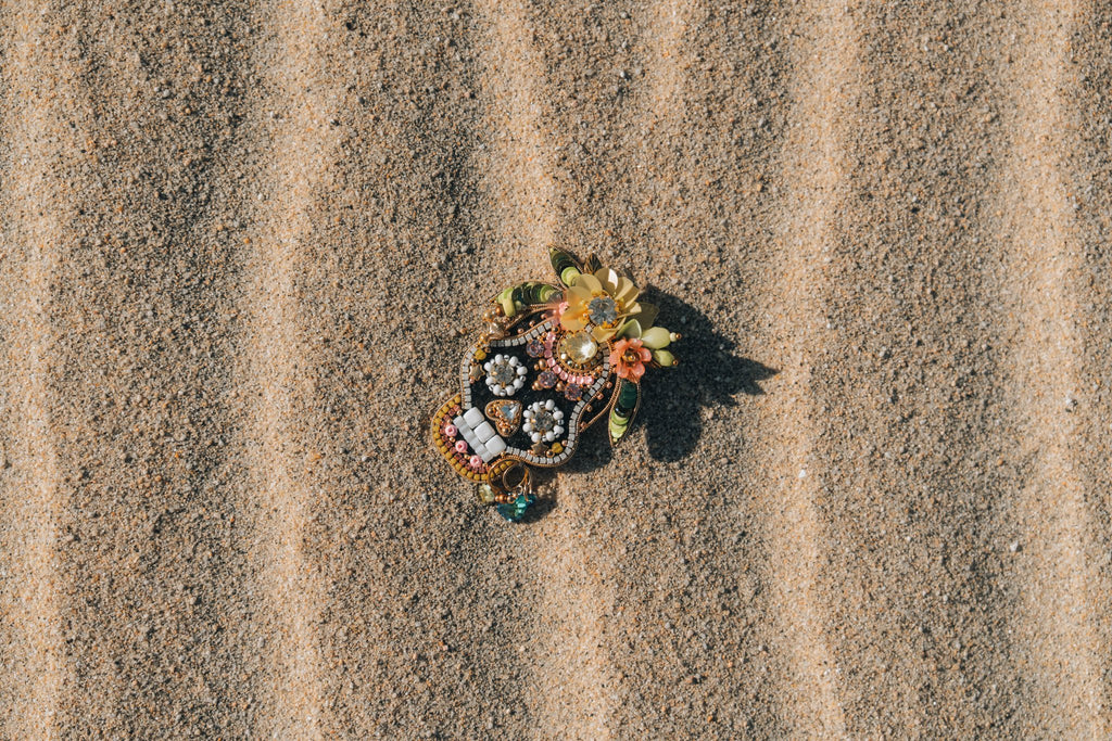 Calavera Brooch - Anne Sidora Unique Poetic gift boutique in Los Cabos