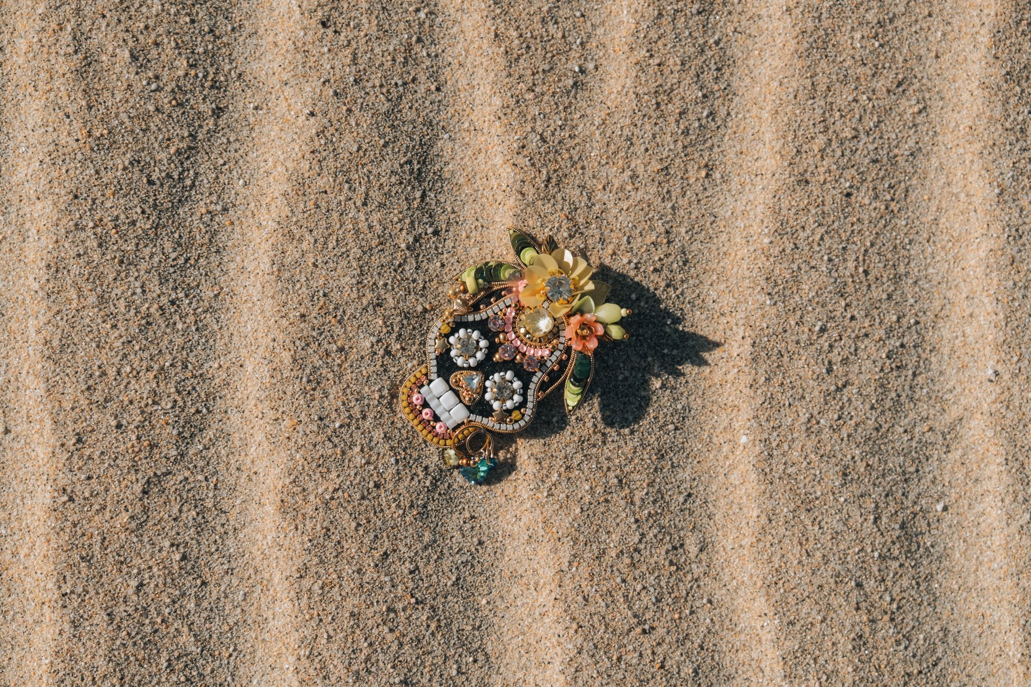 Calavera Brooch - Anne Sidora Unique Poetic gift boutique in Los Cabos