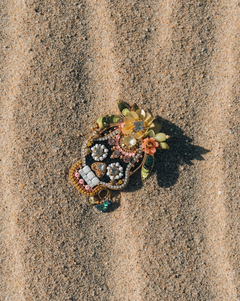 Calavera Brooch - Anne Sidora Unique Poetic gift boutique in Los Cabos
