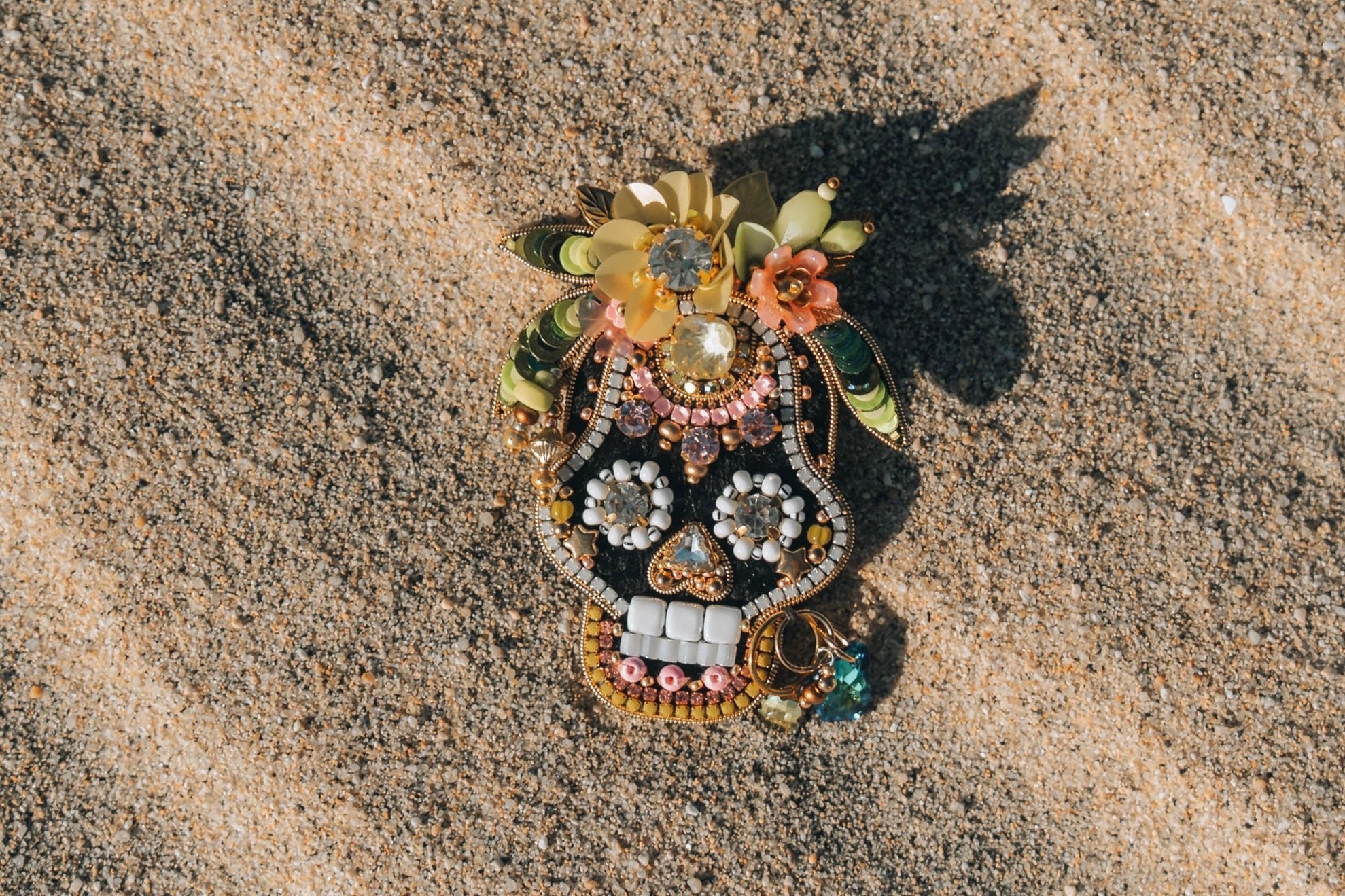 Calavera Brooch - Anne Sidora Unique Poetic gift boutique in Los Cabos